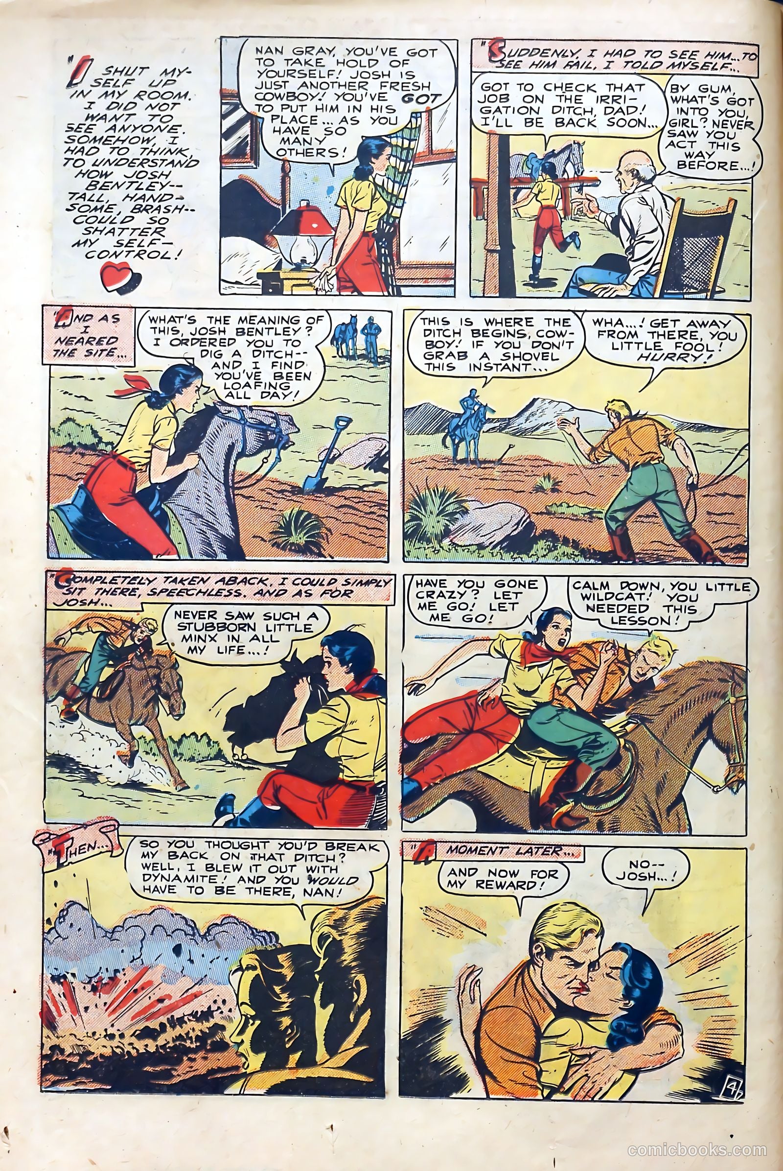 Western Hearts #2 (1950) — page 16 of 36
