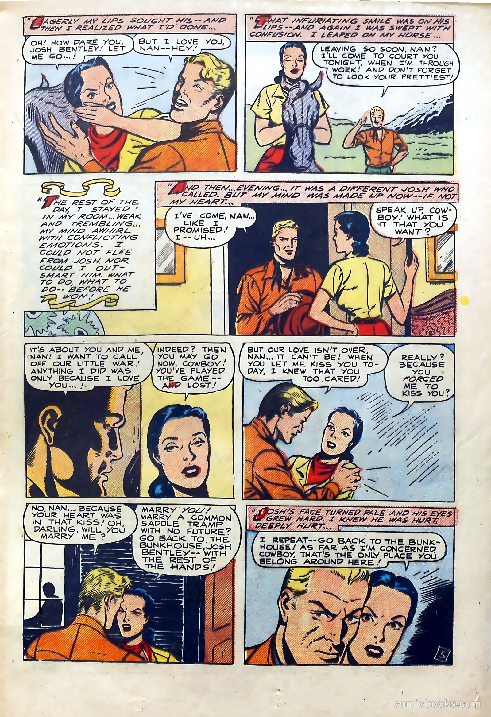 Western Hearts #2 (1950) — page 17 of 36