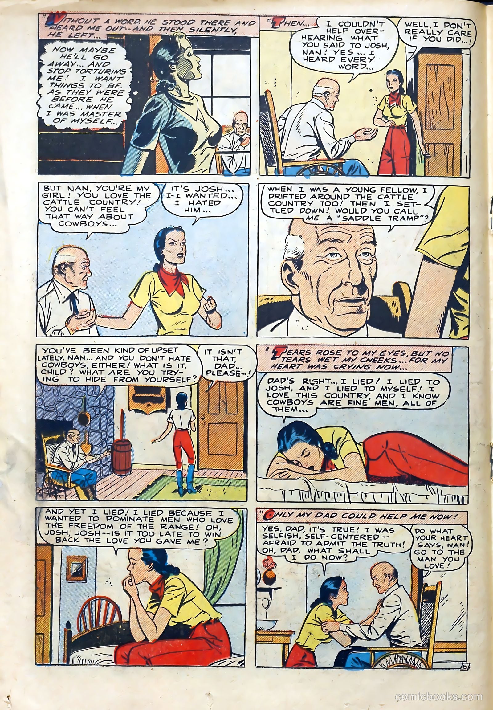 Western Hearts #2 (1950) — page 18 of 36