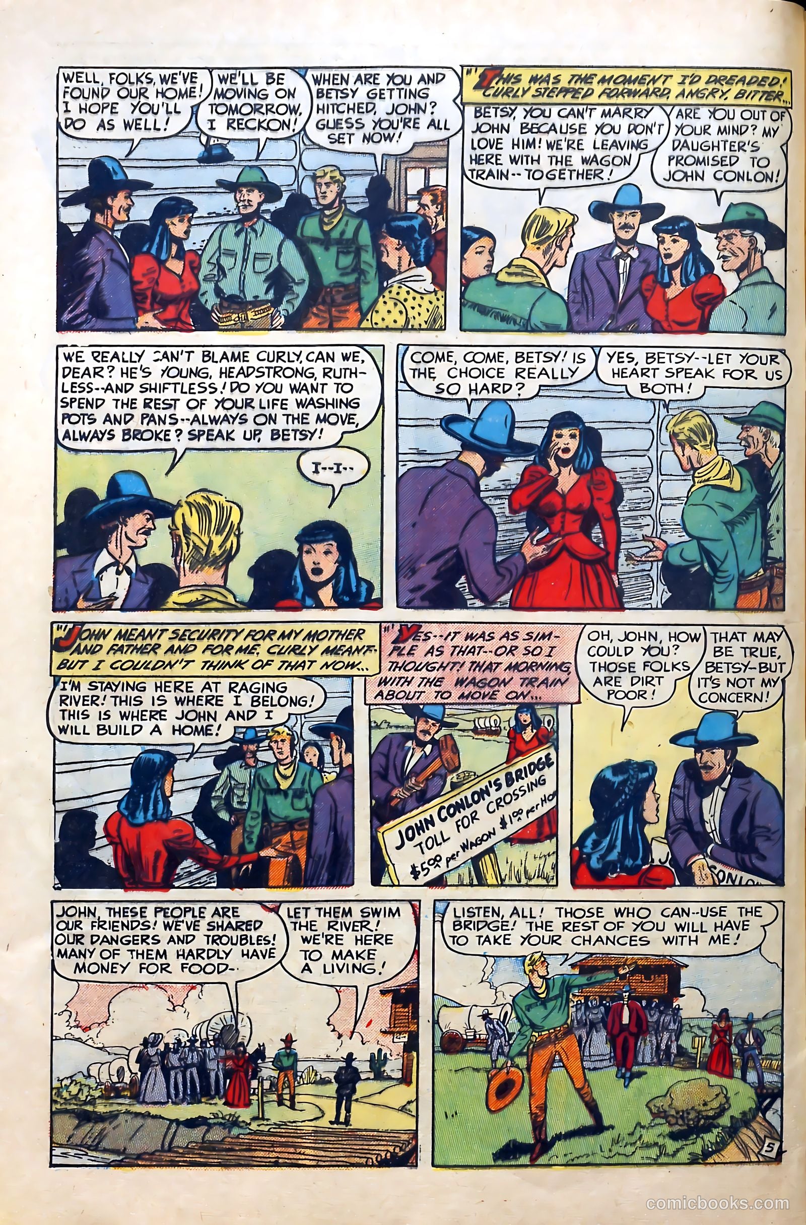 Western Hearts #2 (1950) — page 28 of 36