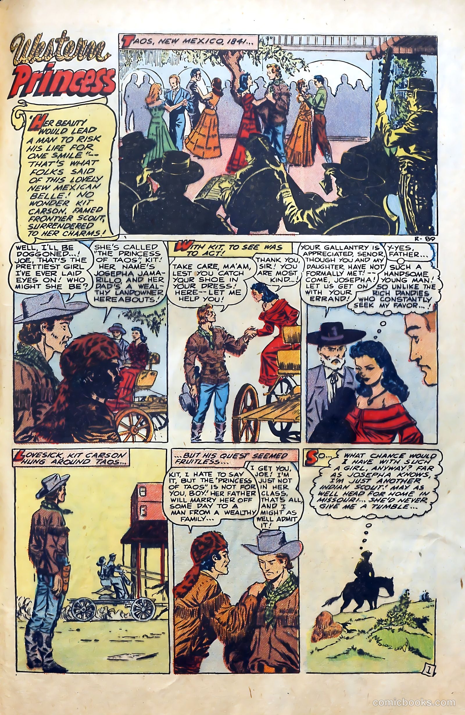 Western Hearts #2 (1950) — page 33 of 36