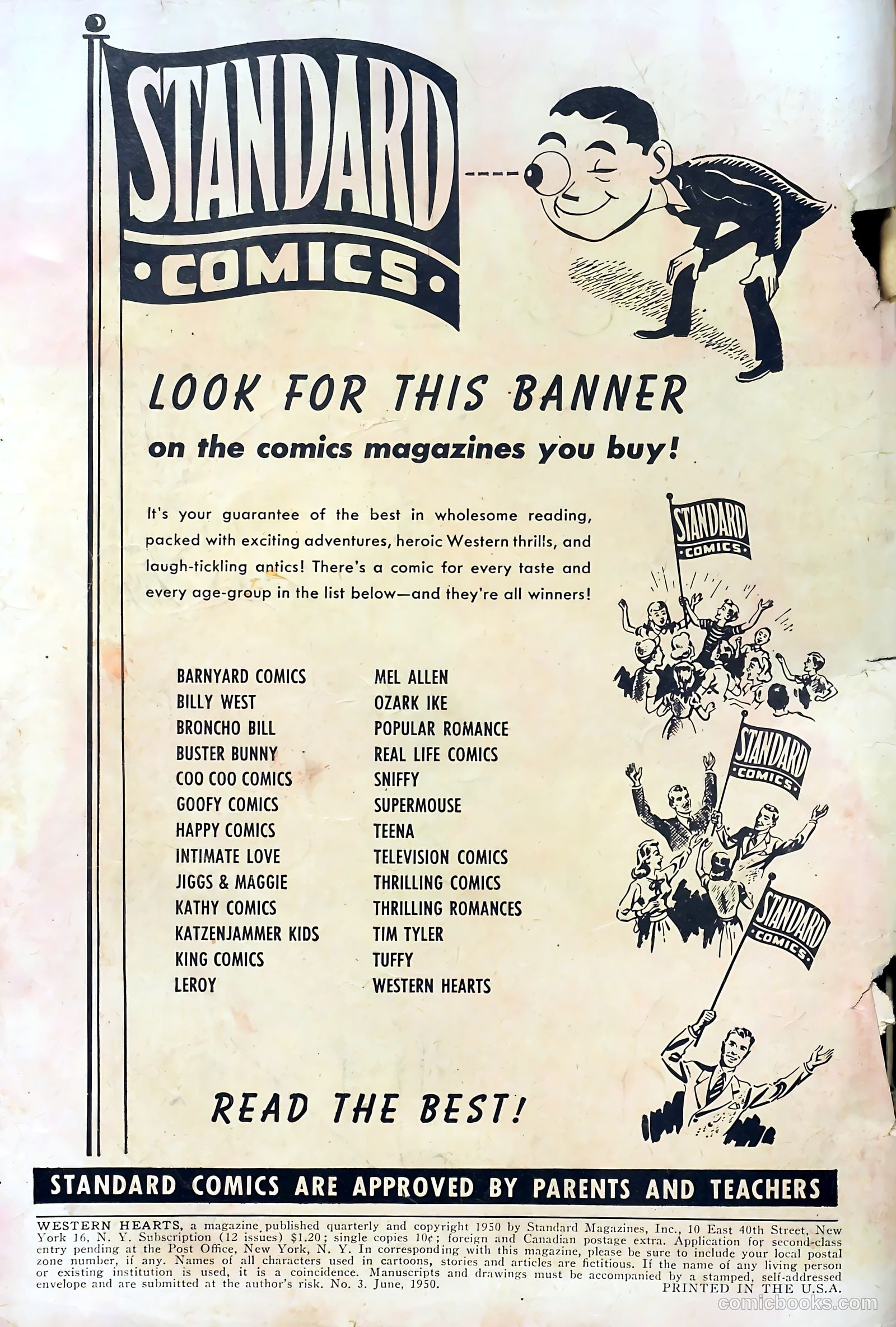 Western Hearts #3 (1950) — page 2 of 36