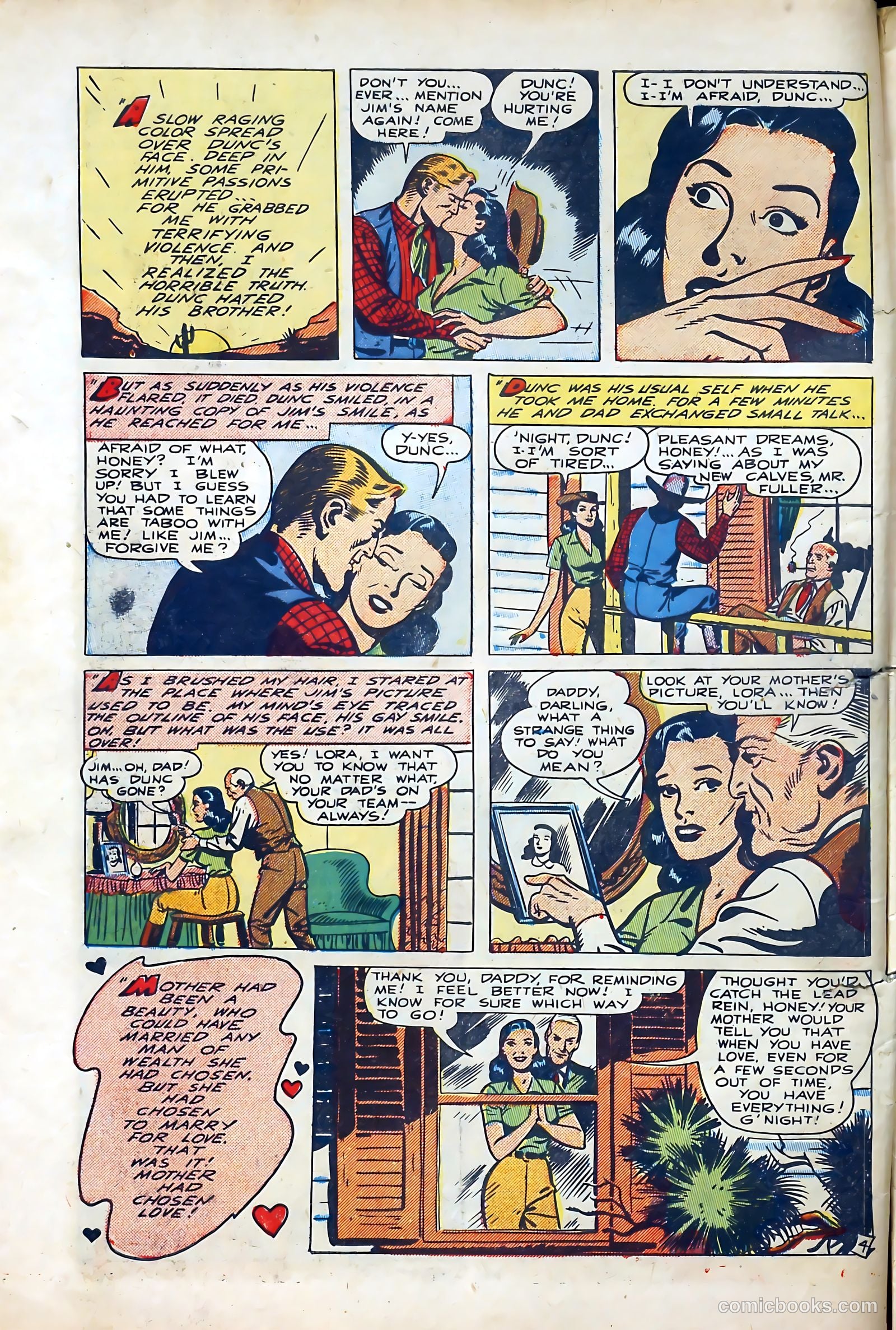 Western Hearts #3 (1950) — page 6 of 36