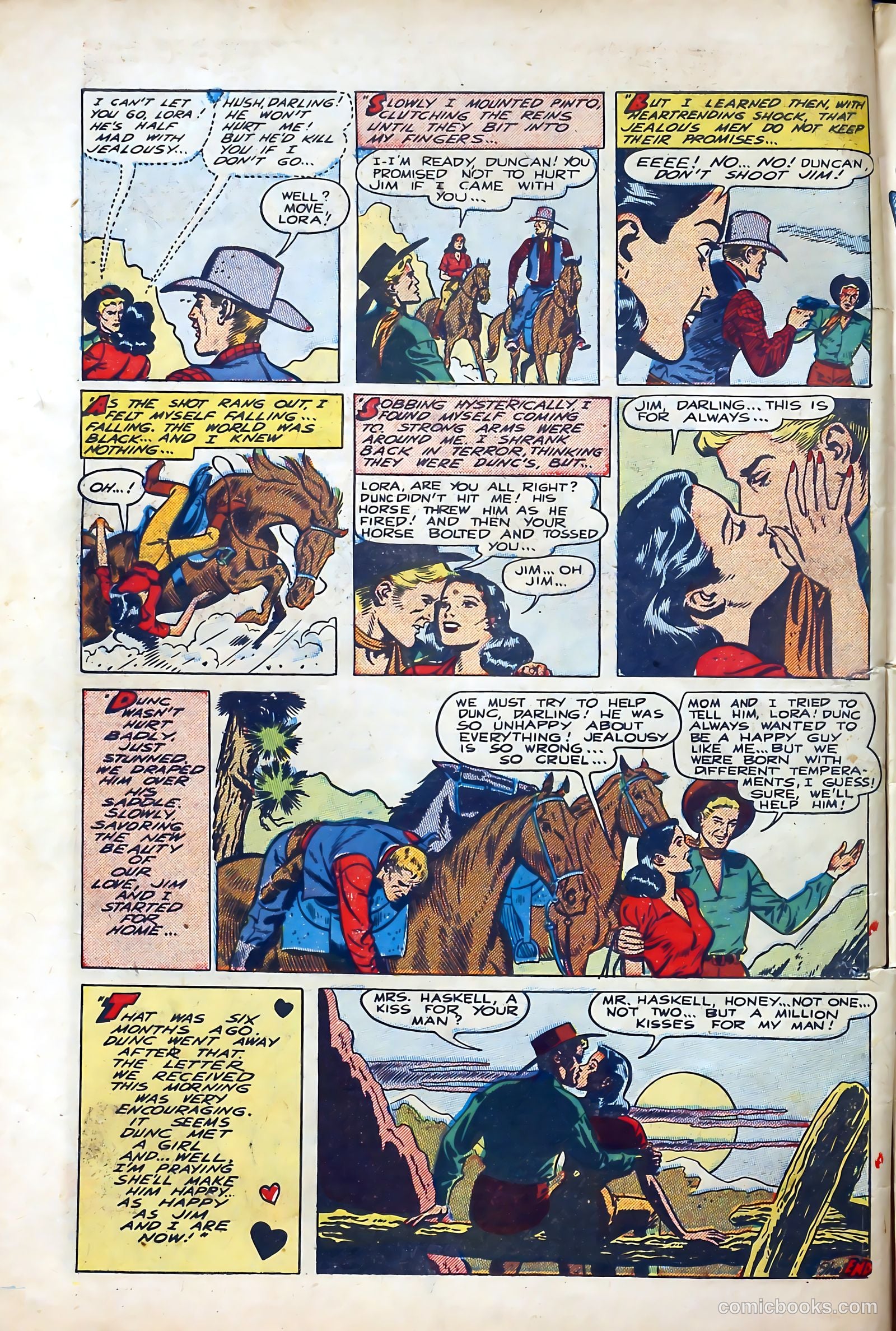 Western Hearts #3 (1950) — page 10 of 36
