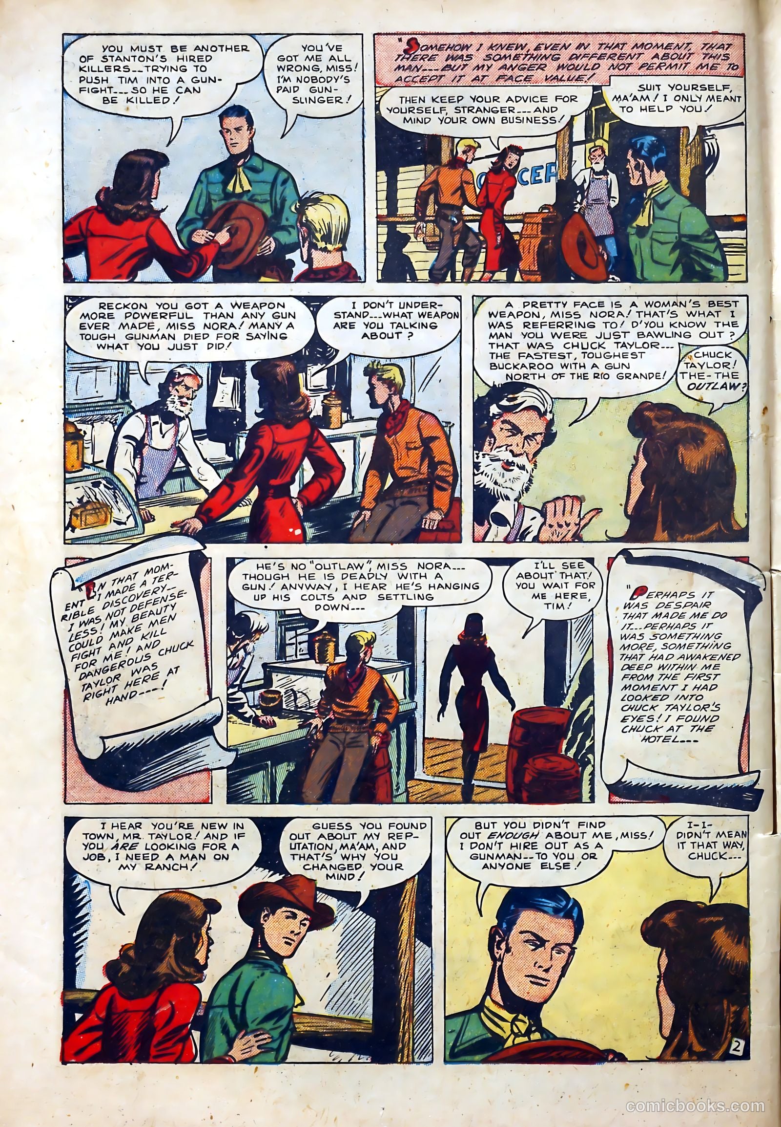 Western Hearts #3 (1950) — page 12 of 36