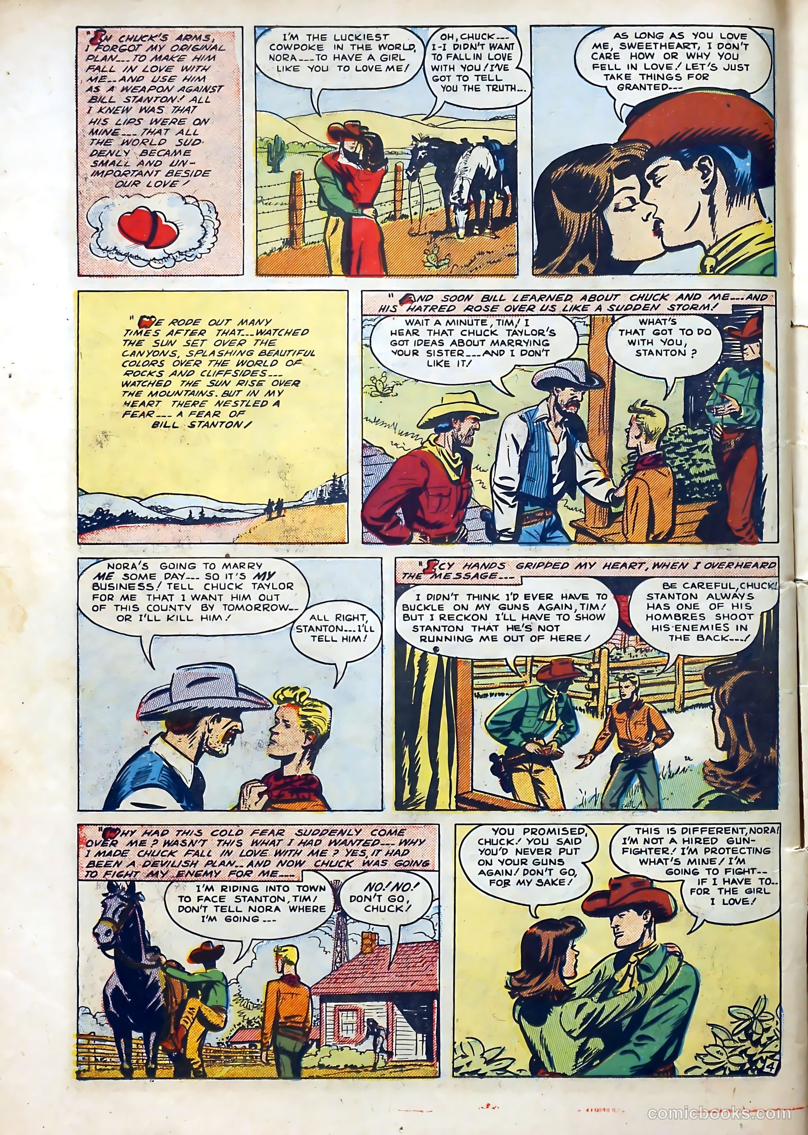 Western Hearts #3 (1950) — page 14 of 36