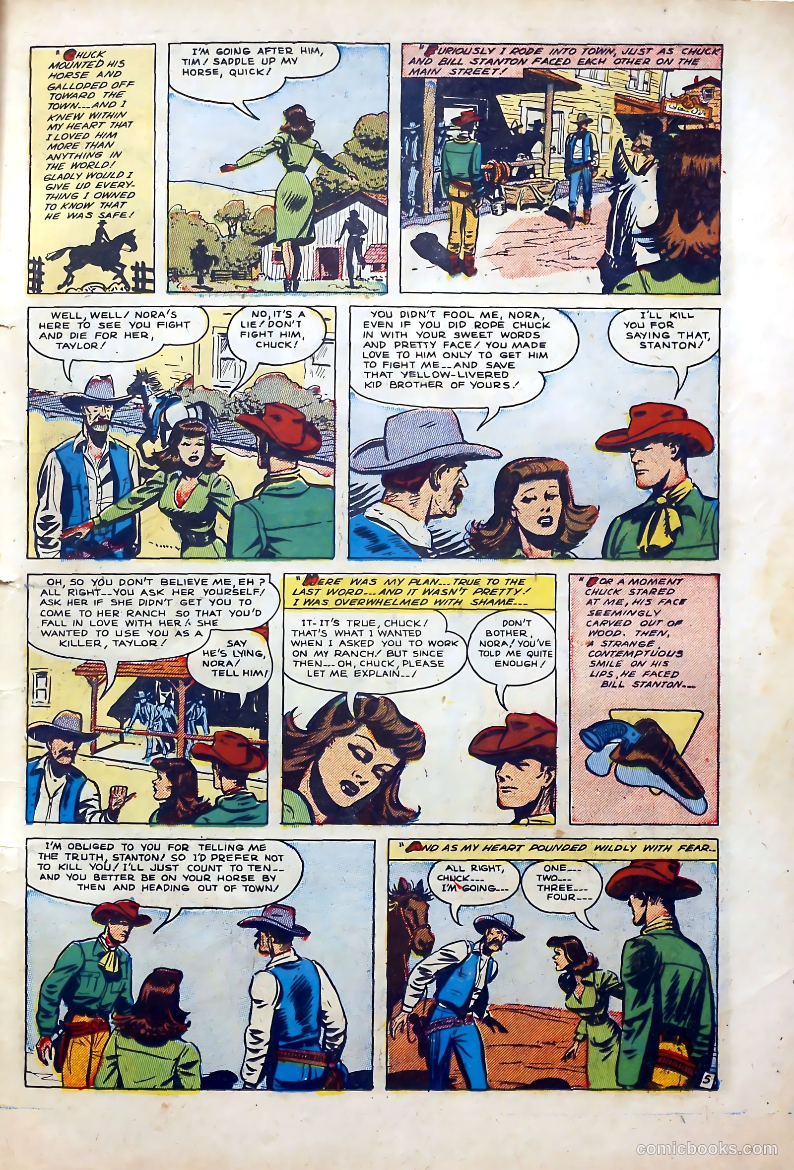 Western Hearts #3 (1950) — page 15 of 36