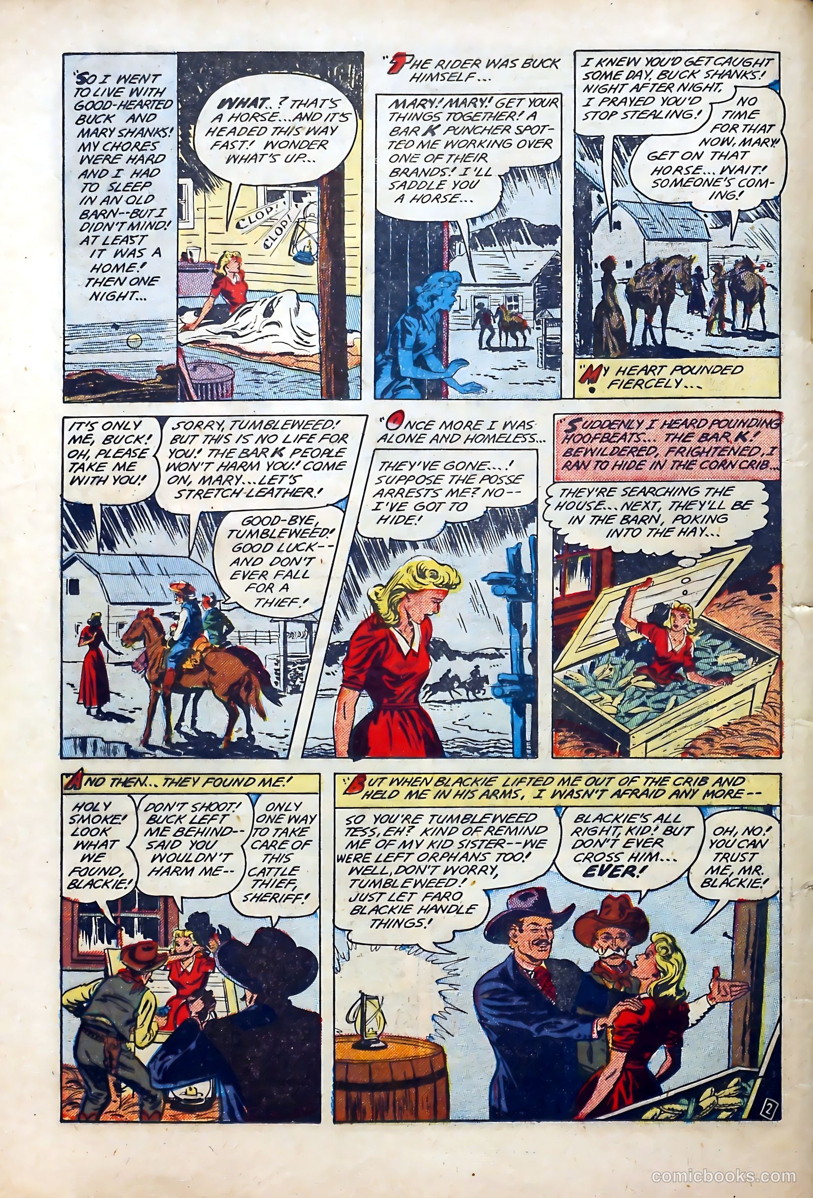Western Hearts #3 (1950) — page 20 of 36