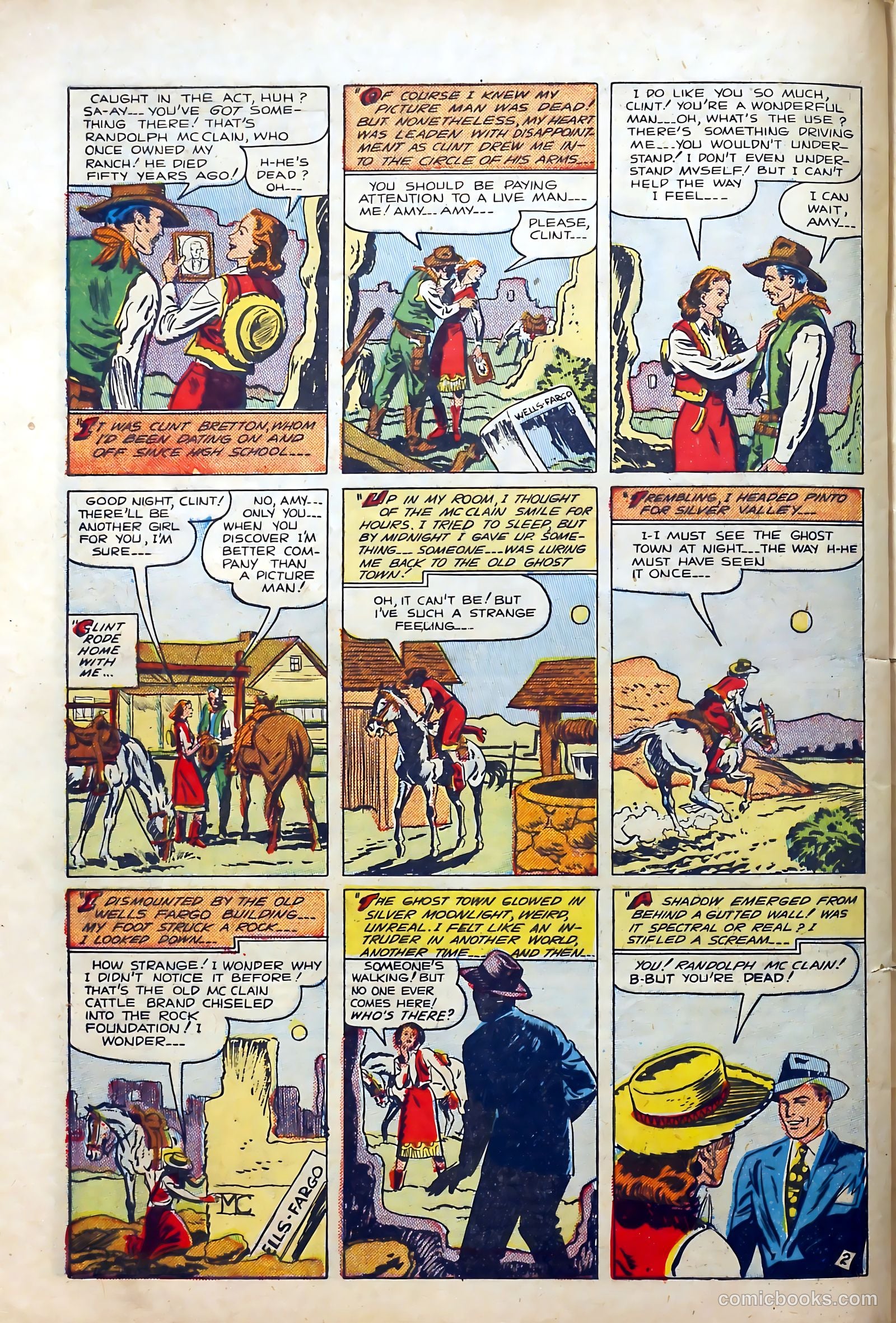 Western Hearts #3 (1950) — page 28 of 36