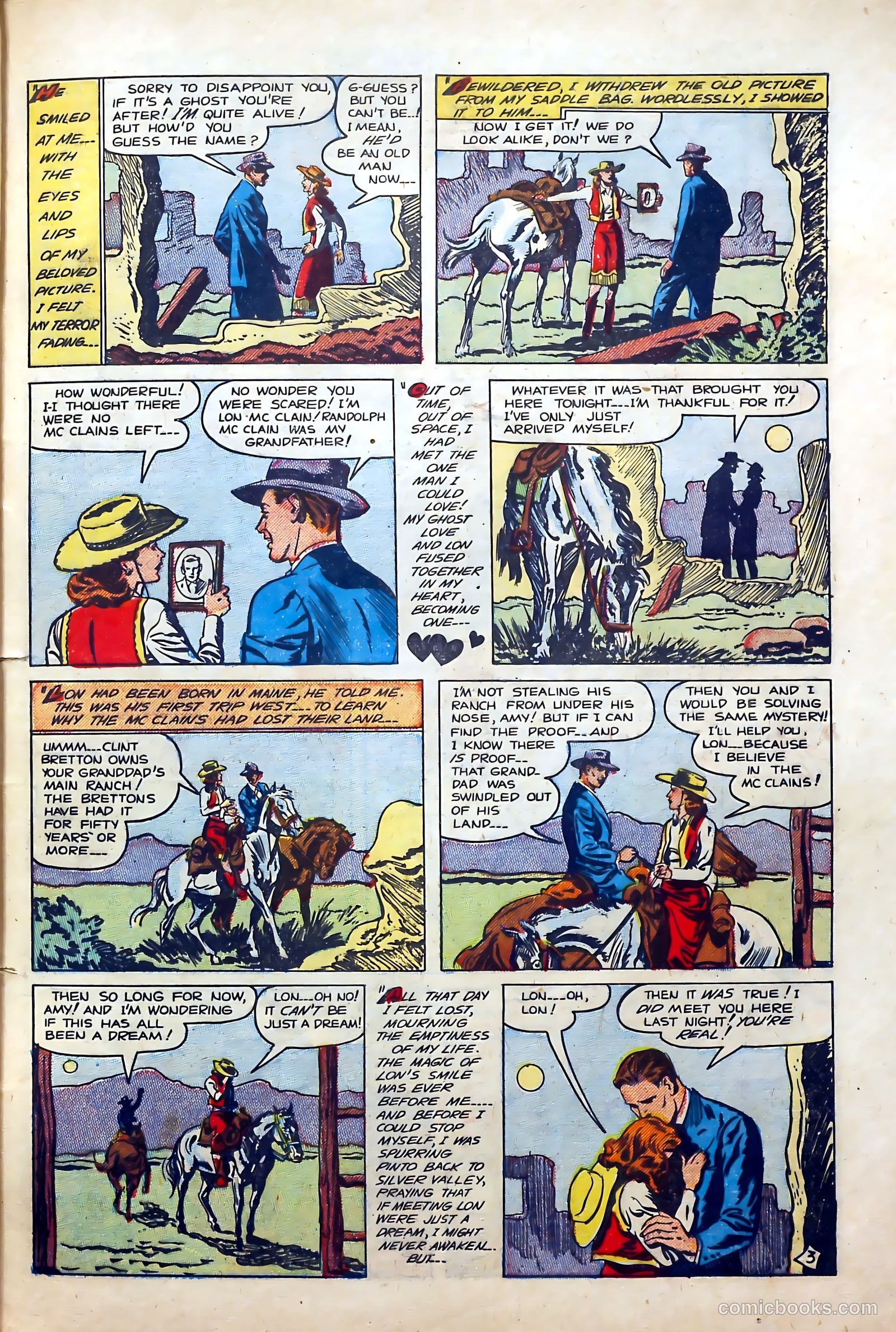 Western Hearts #3 (1950) — page 29 of 36