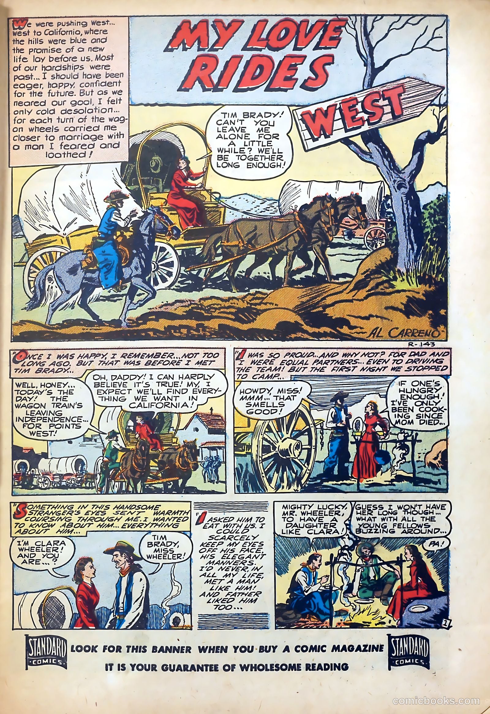 Western Hearts #4 (1950) — page 3 of 36