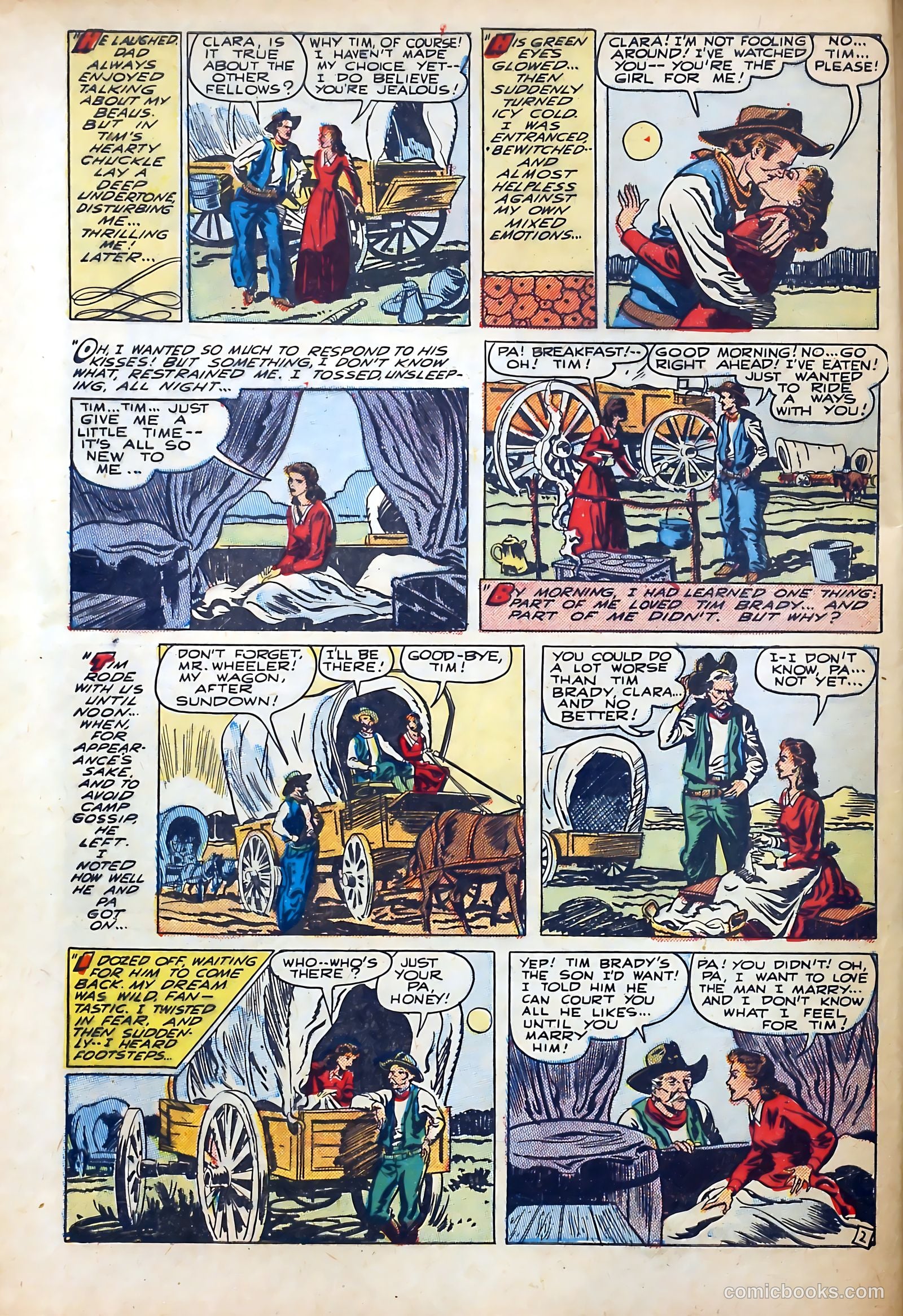 Western Hearts #4 (1950) — page 4 of 36