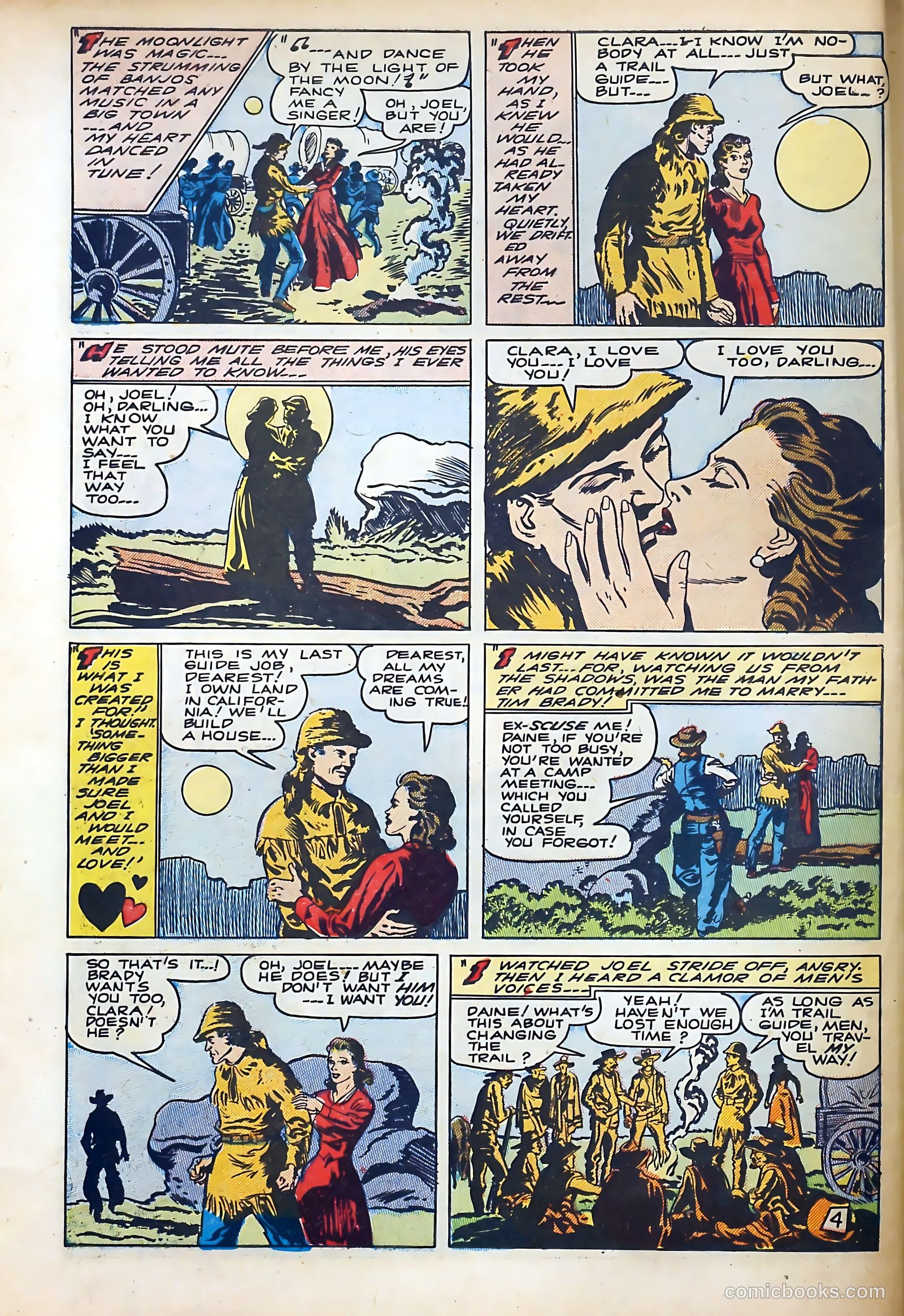 Western Hearts #4 (1950) — page 6 of 36