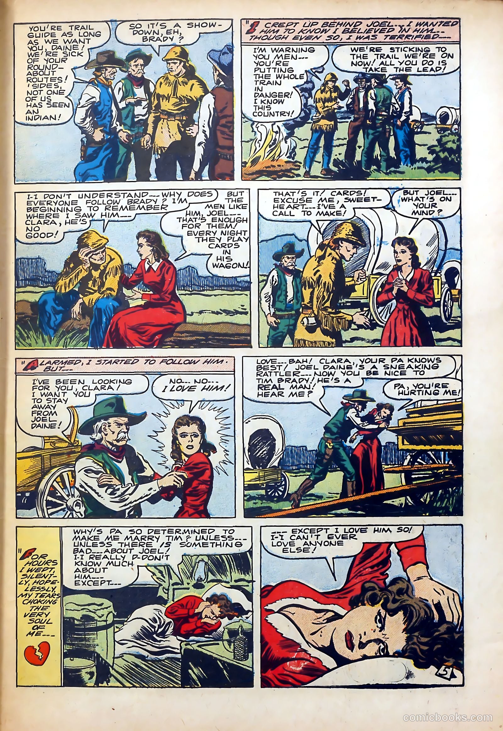 Western Hearts #4 (1950) — page 7 of 36