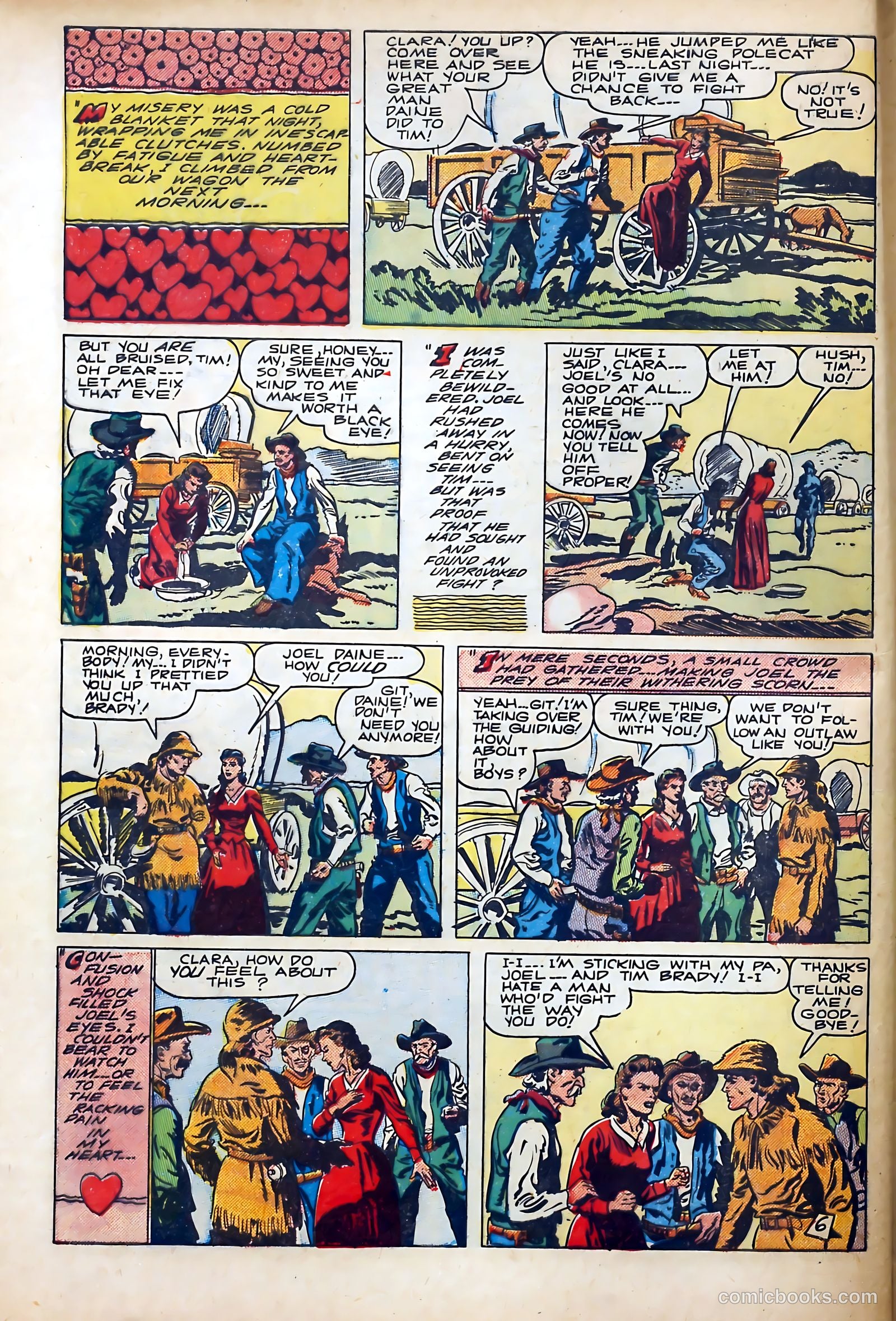 Western Hearts #4 (1950) — page 8 of 36