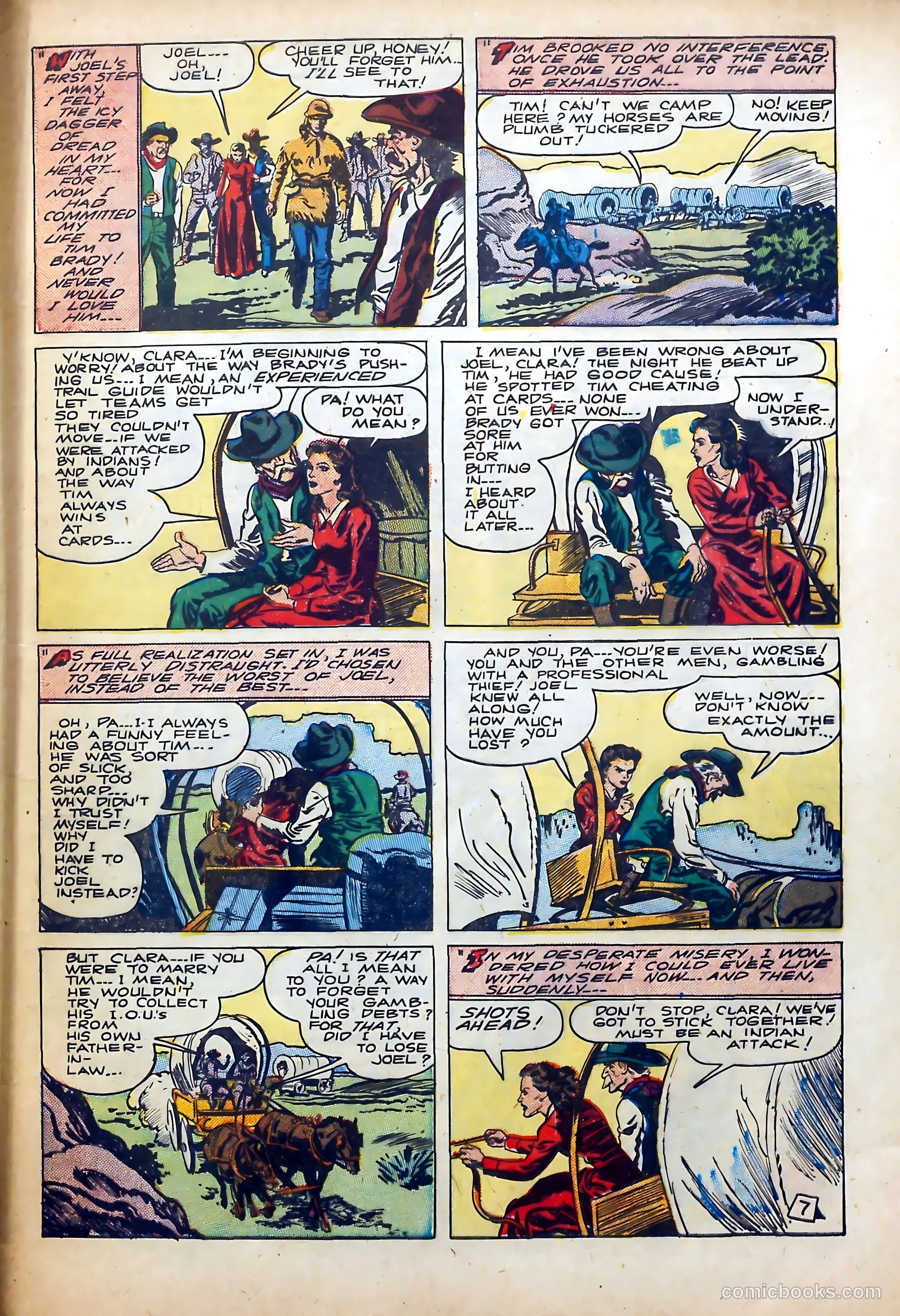 Western Hearts #4 (1950) — page 9 of 36
