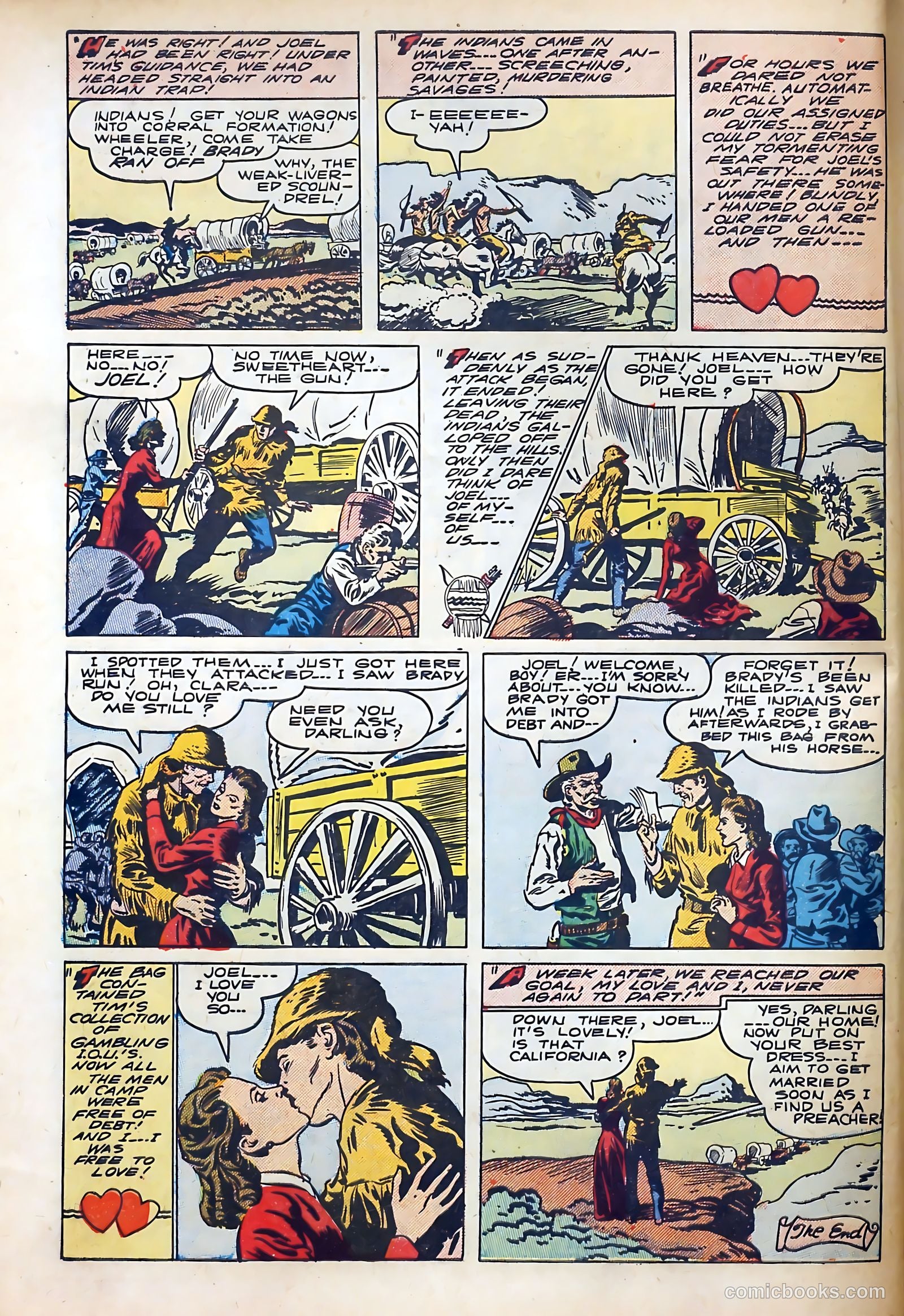 Western Hearts #4 (1950) — page 10 of 36