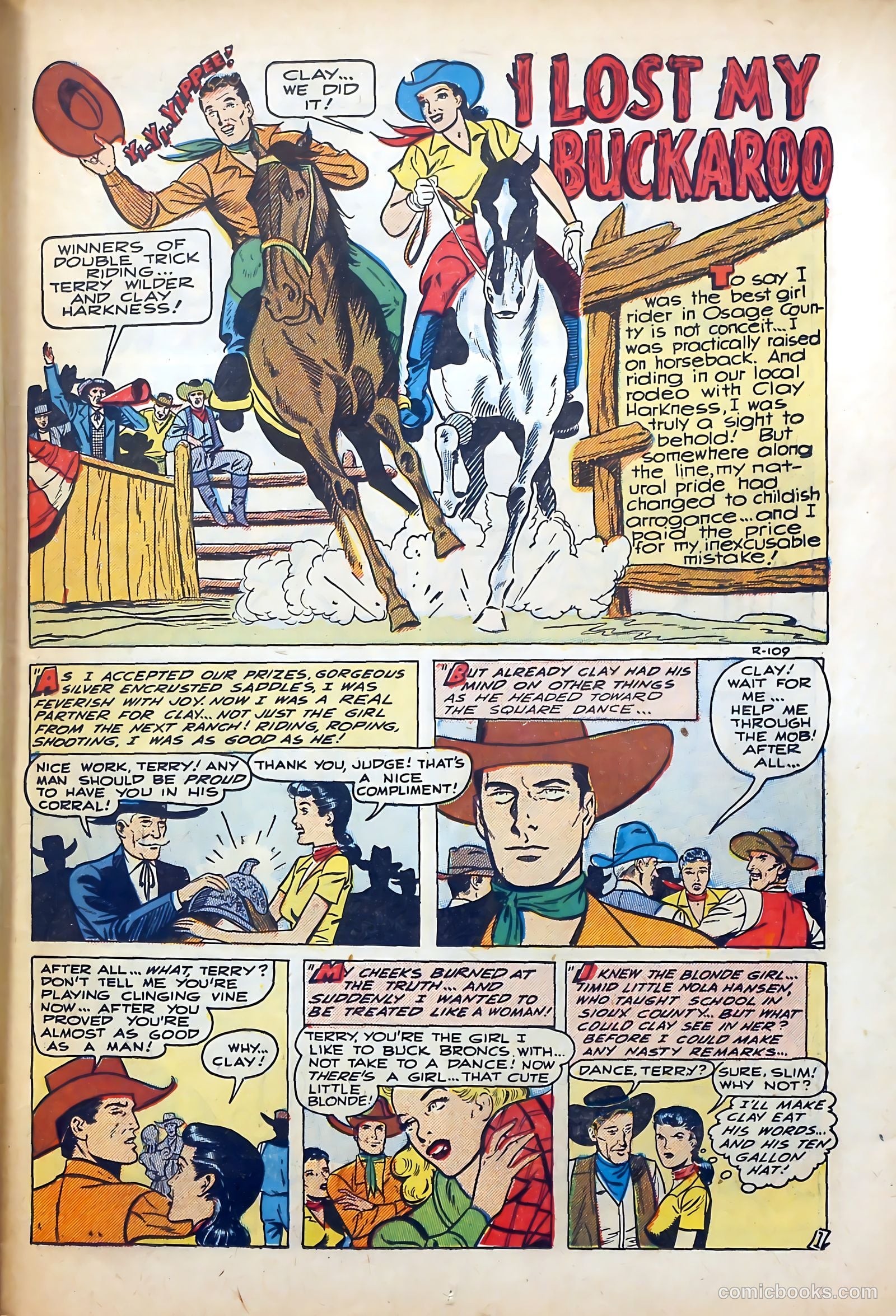 Western Hearts #4 (1950) — page 11 of 36