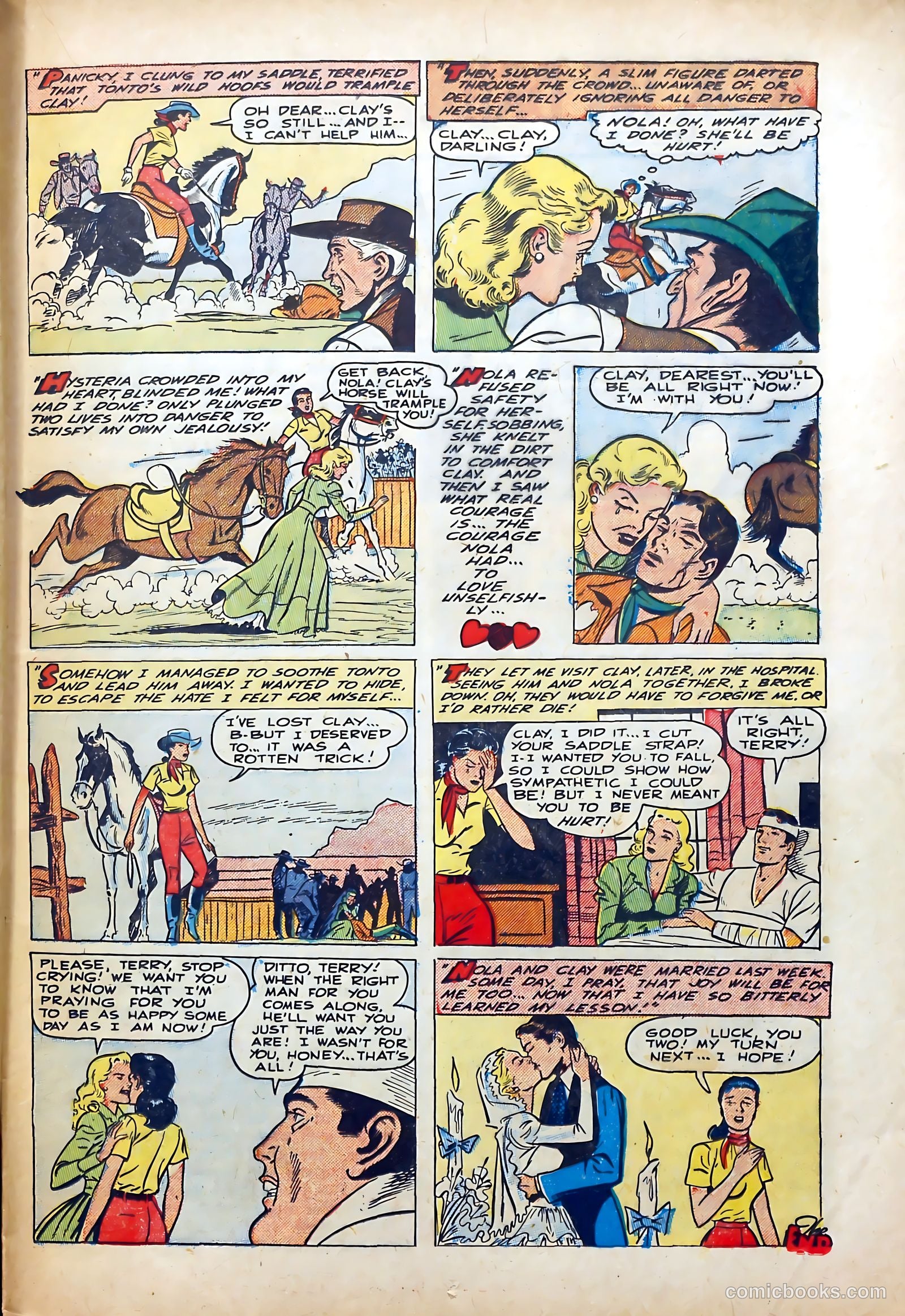 Western Hearts #4 (1950) — page 13 of 36
