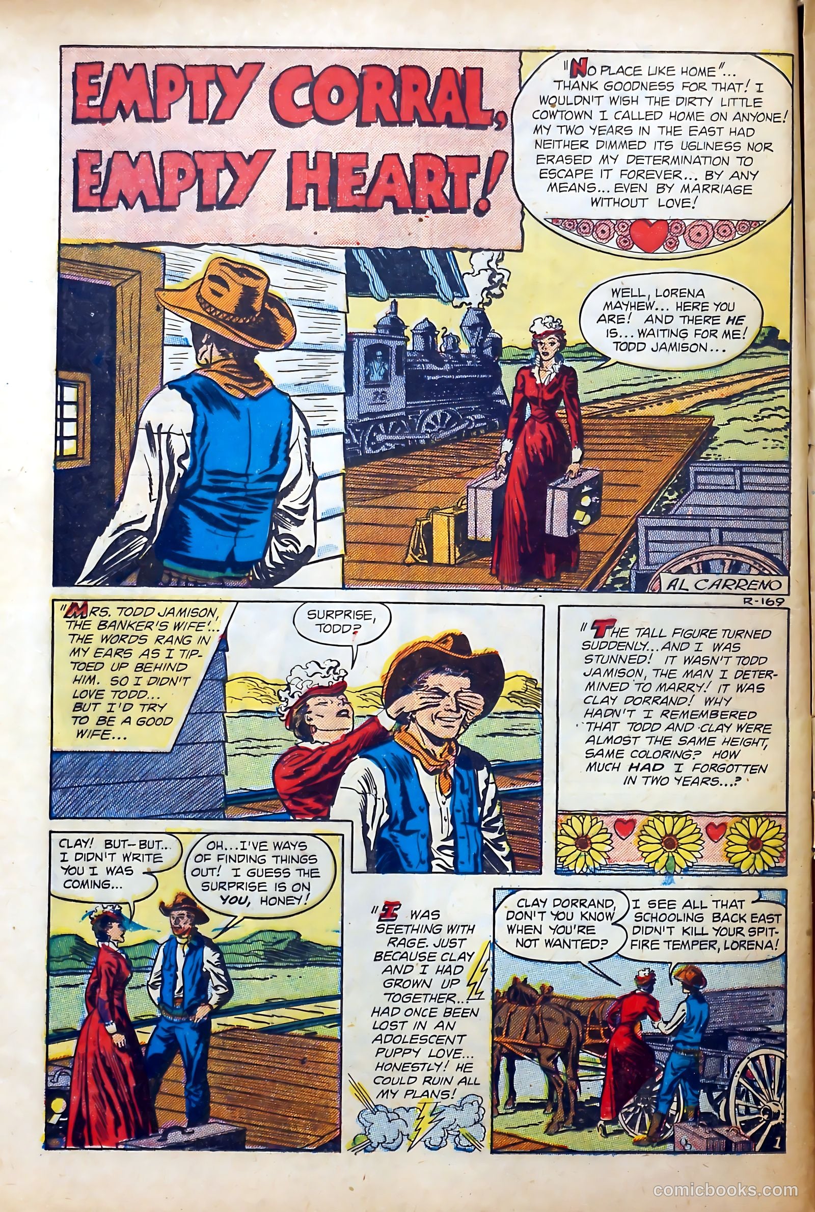 Western Hearts #4 (1950) — page 16 of 36