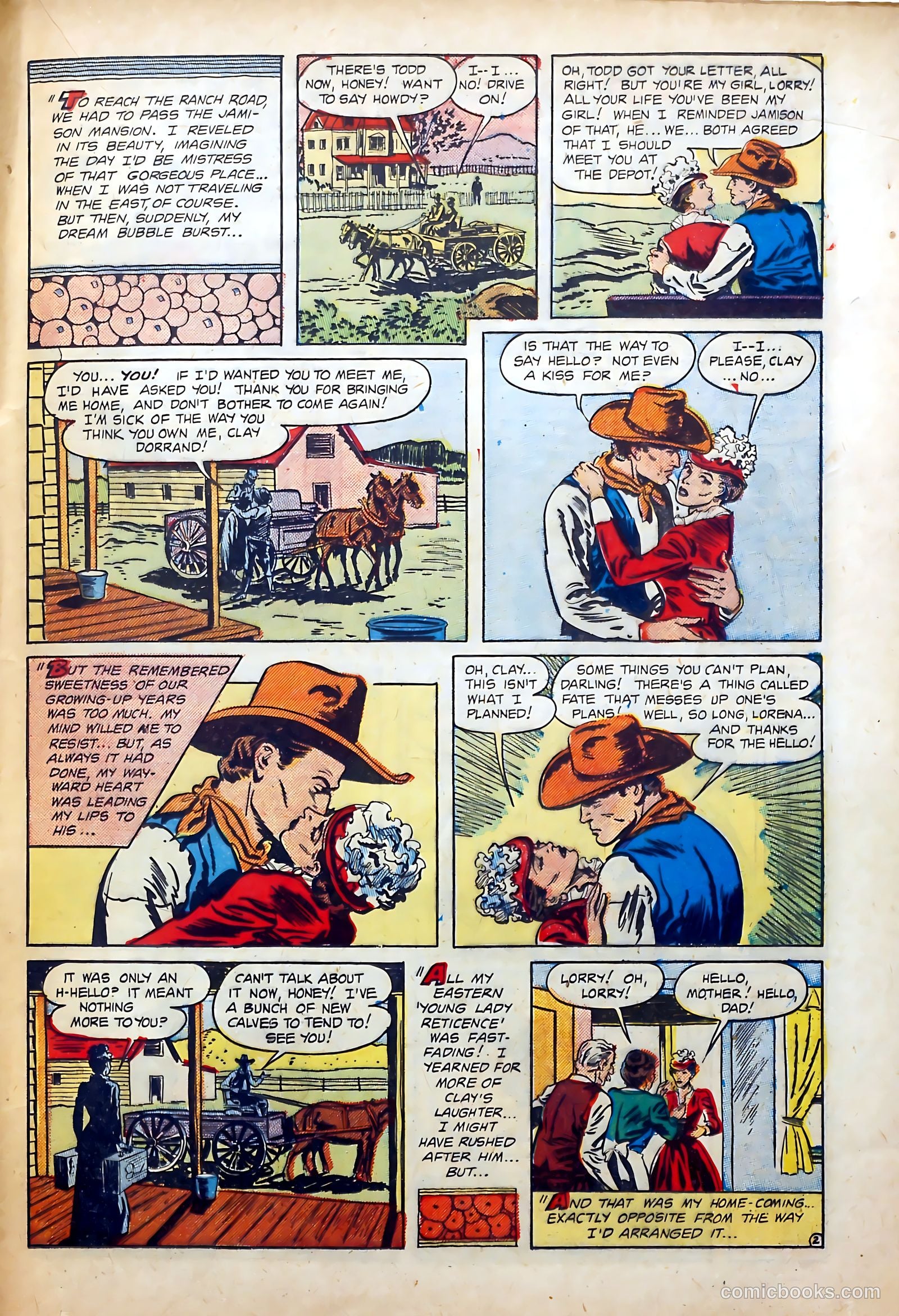 Western Hearts #4 (1950) — page 17 of 36