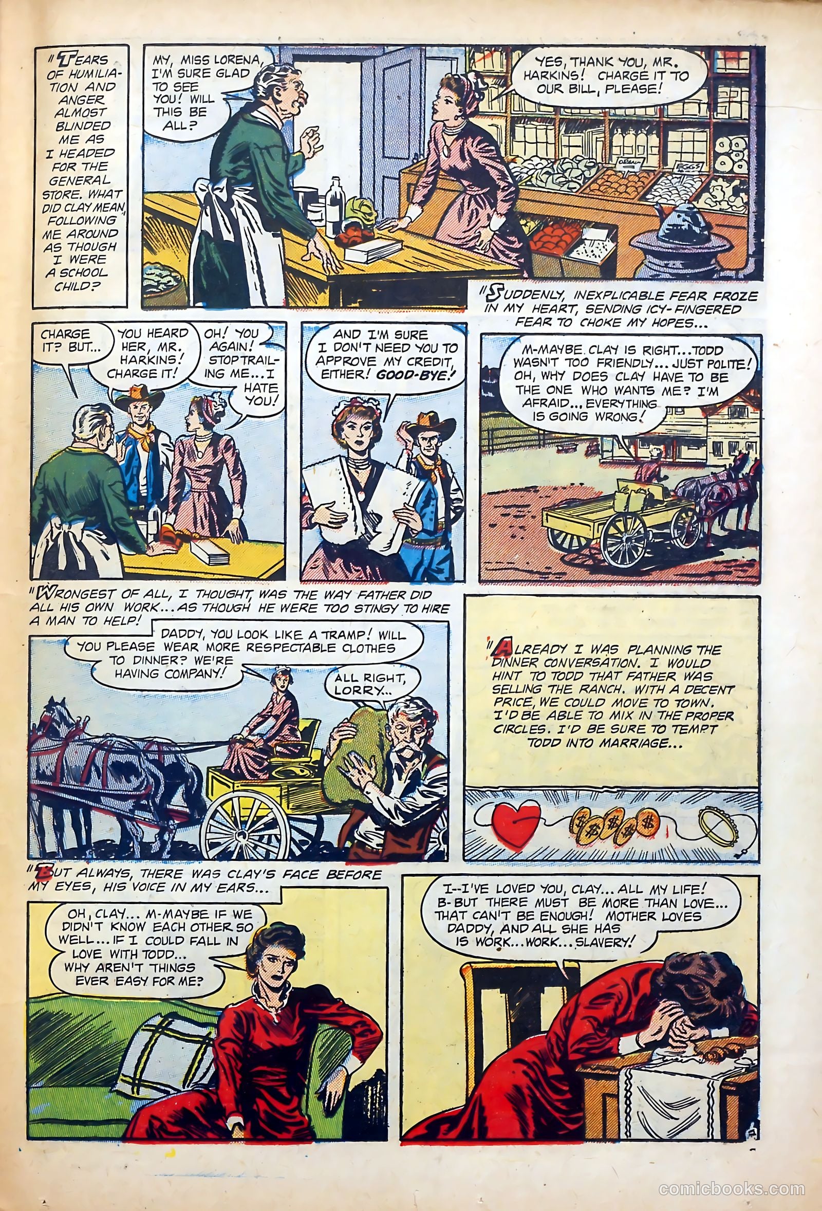 Western Hearts #4 (1950) — page 19 of 36