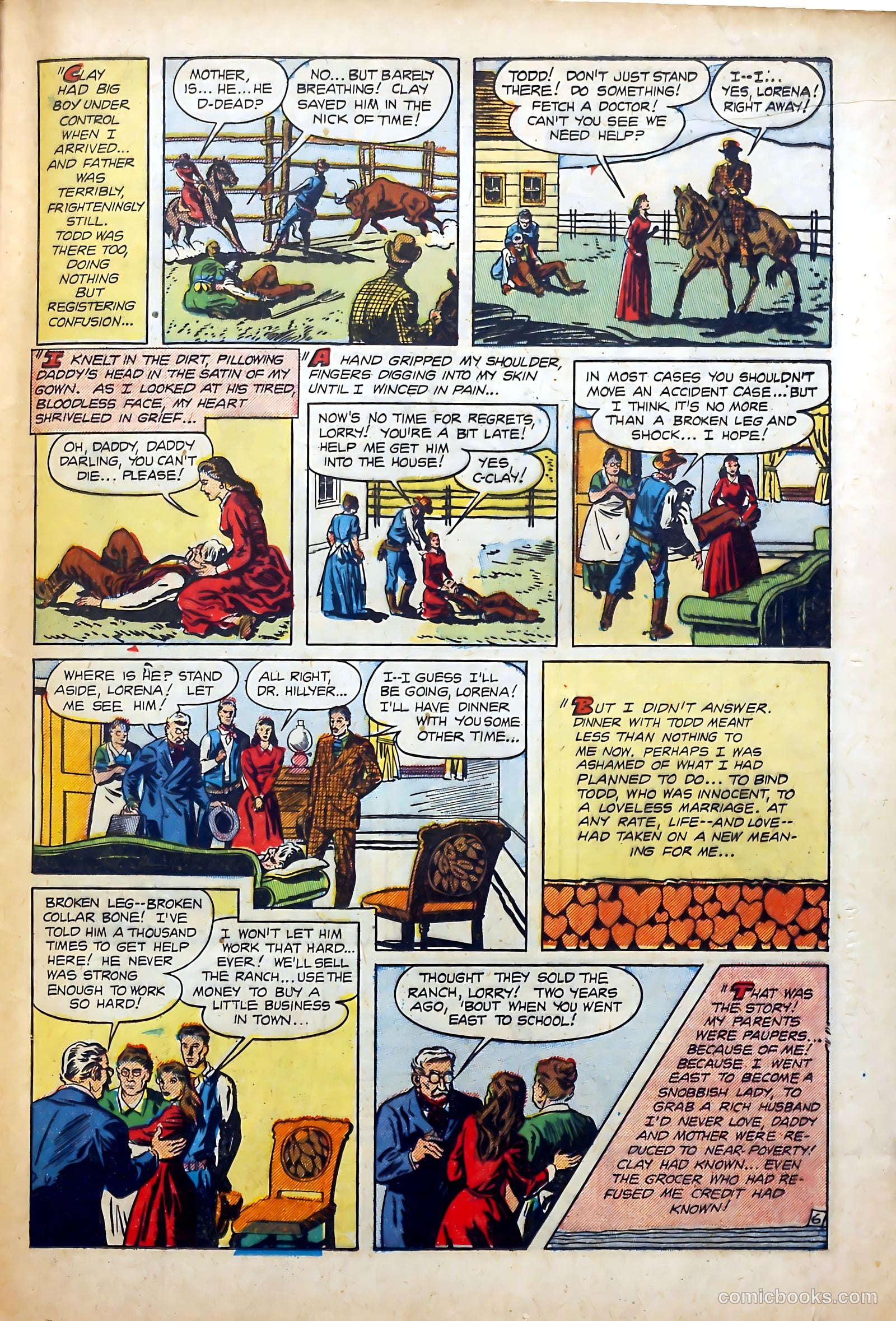 Western Hearts #4 (1950) — page 21 of 36