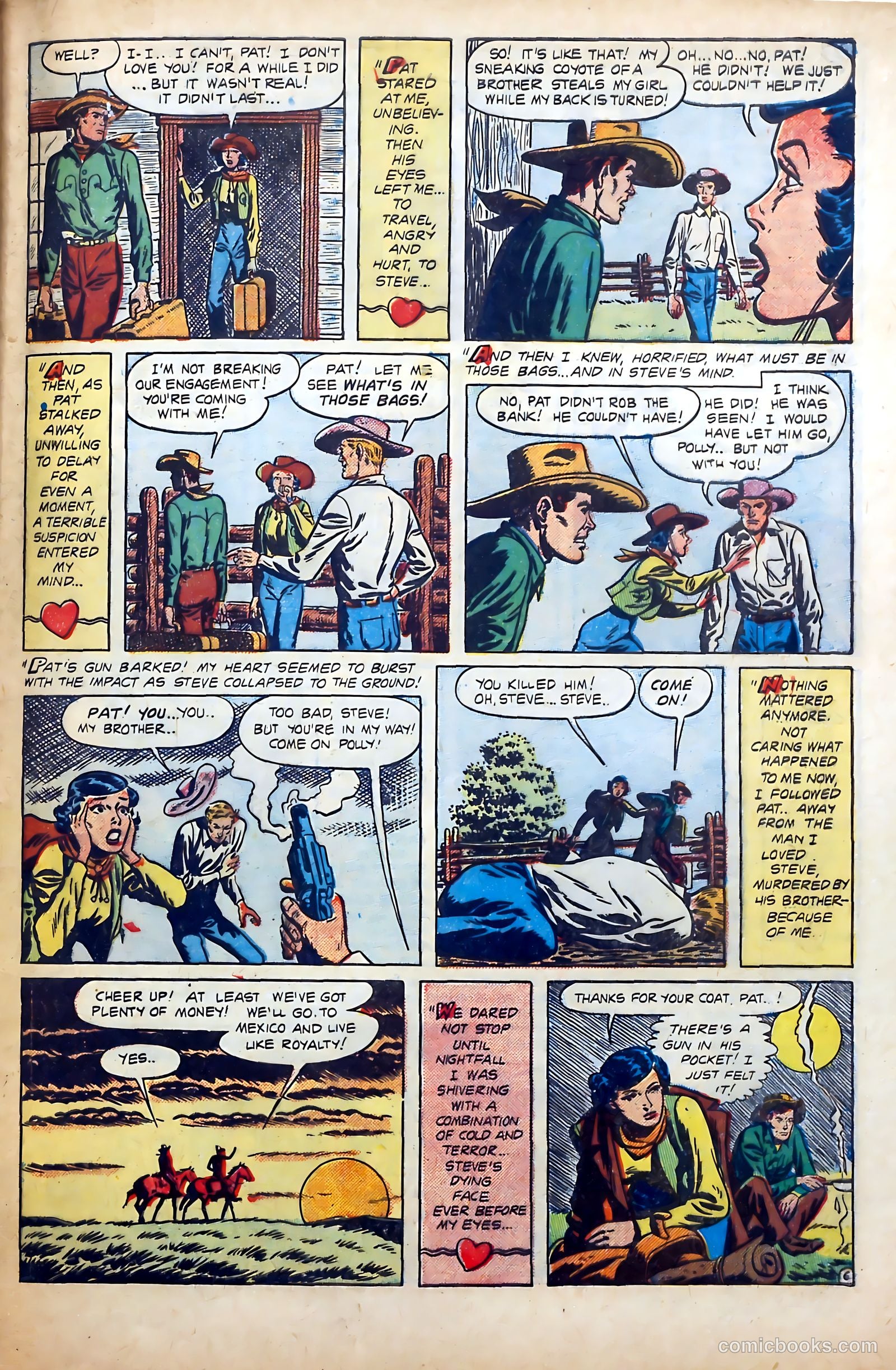 Western Hearts #4 (1950) — page 29 of 36