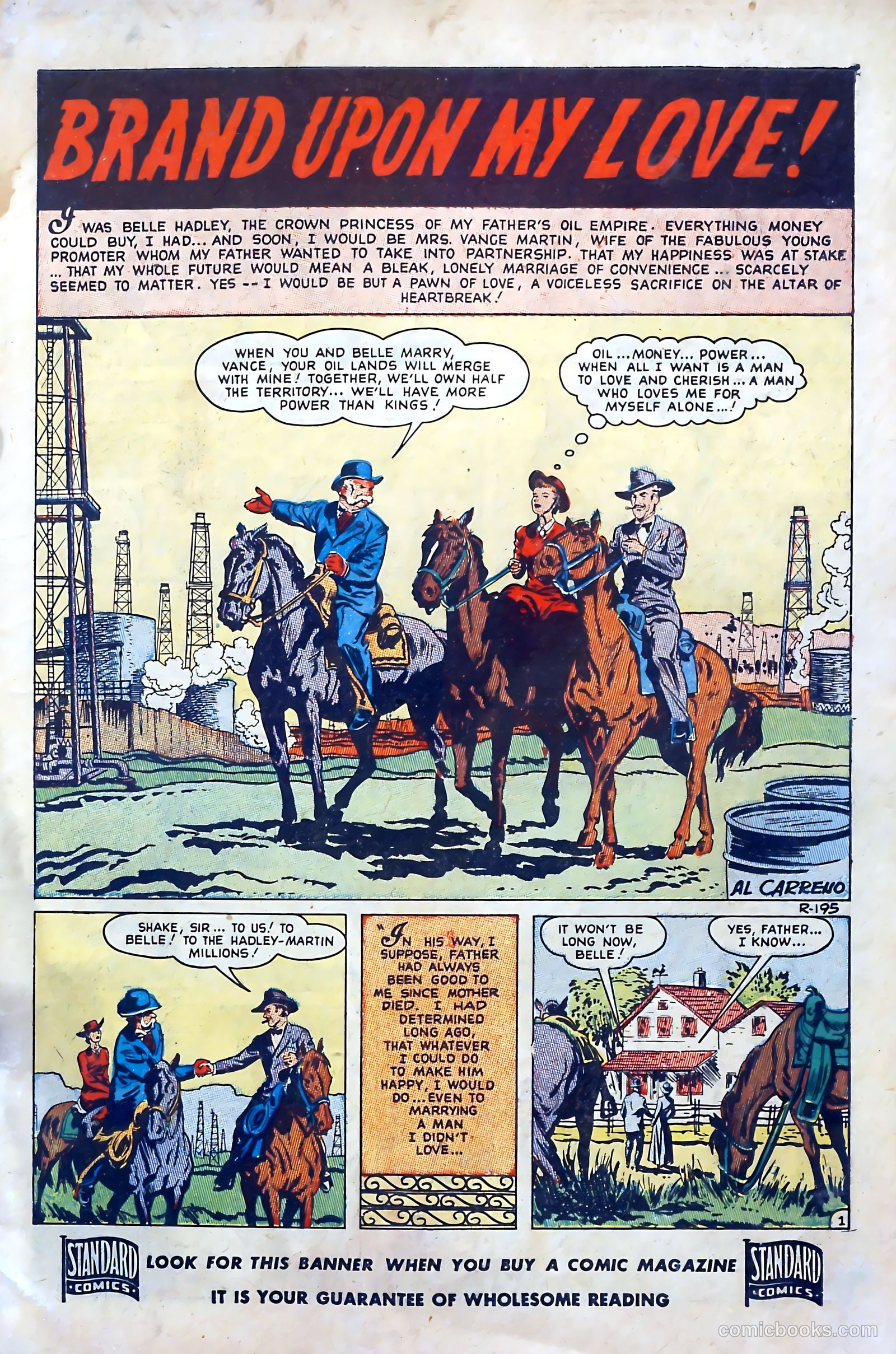 Western Hearts #5 (1950) — page 3 of 36