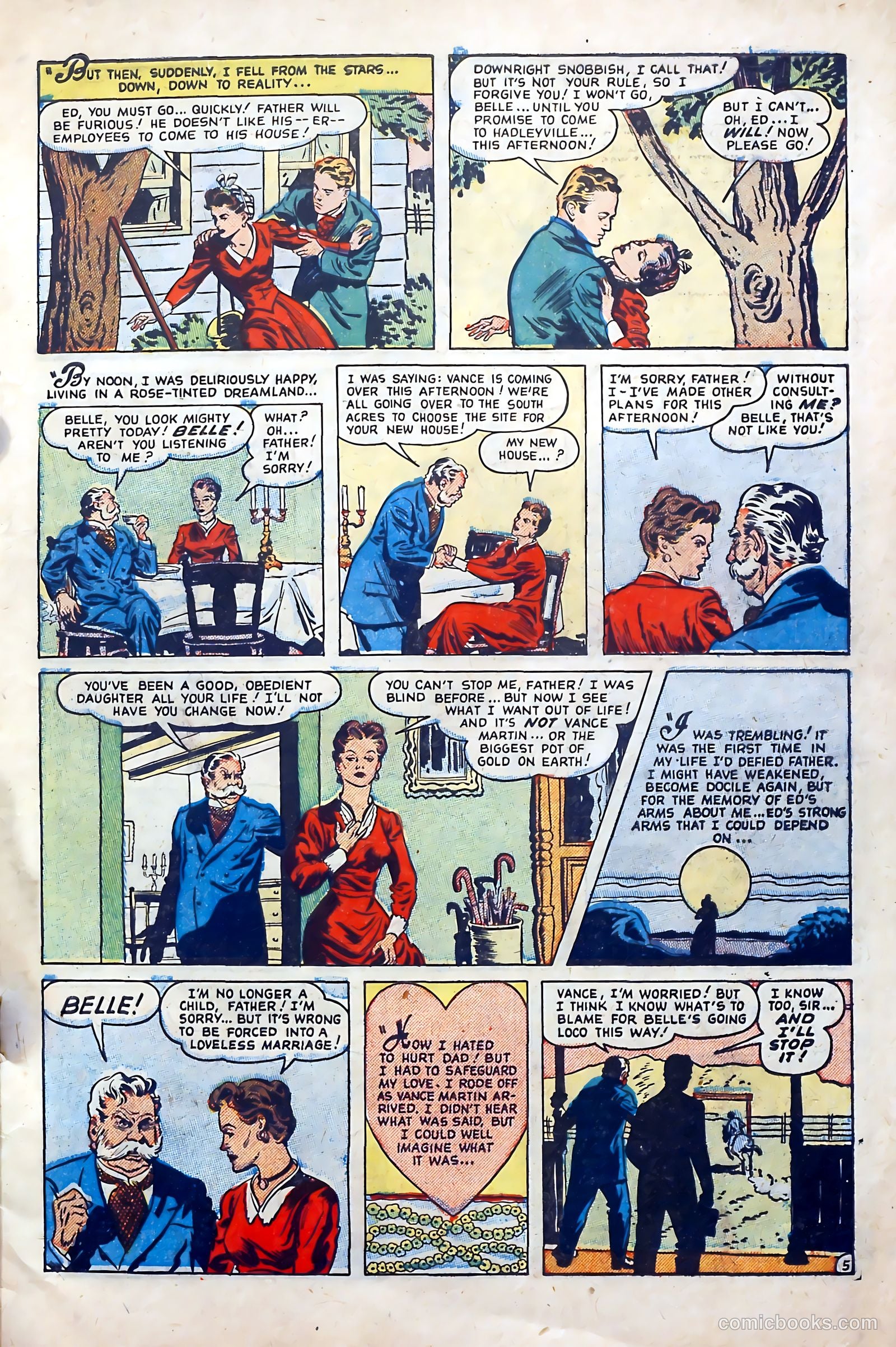 Western Hearts #5 (1950) — page 7 of 36