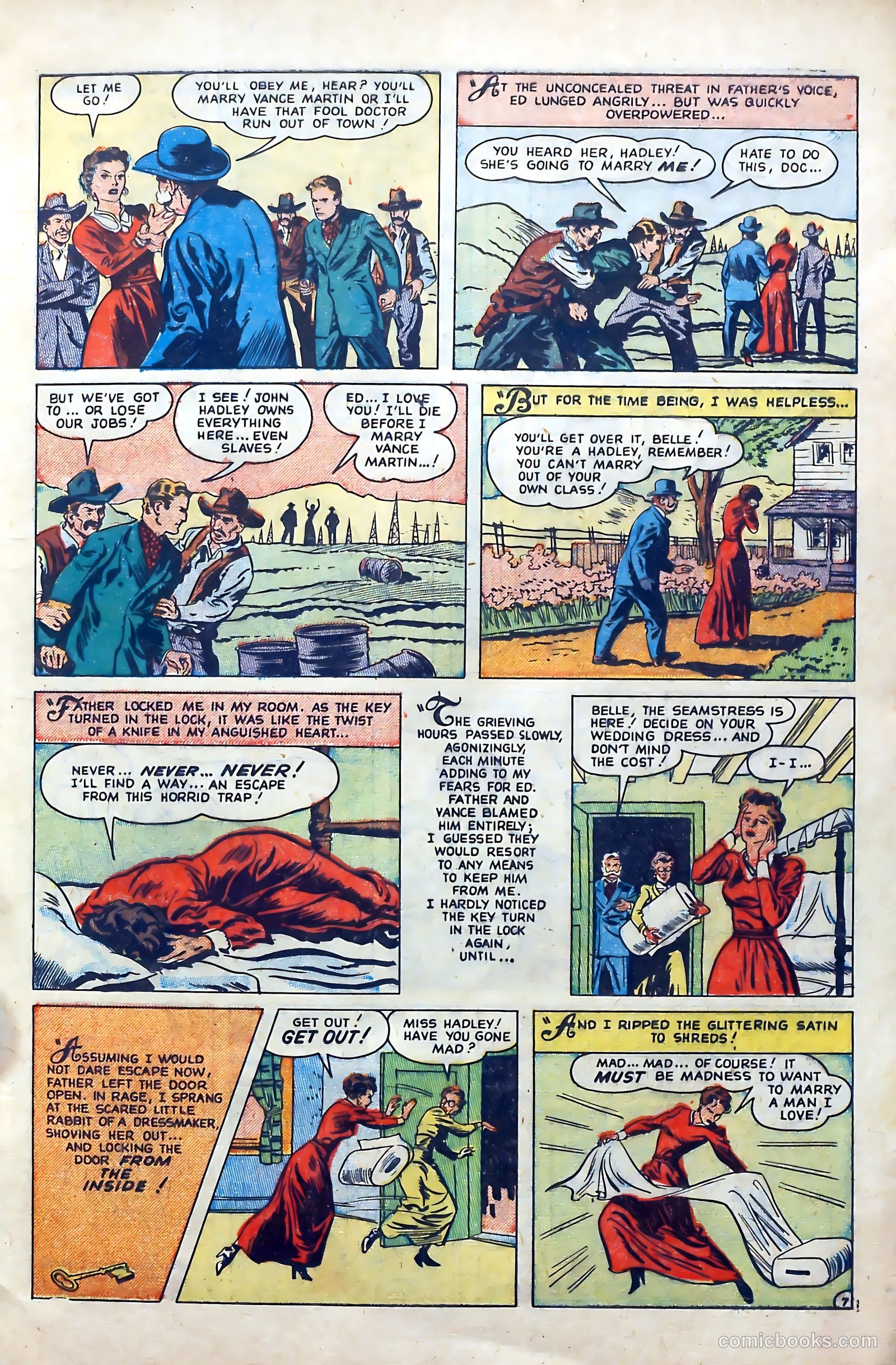 Western Hearts #5 (1950) — page 9 of 36