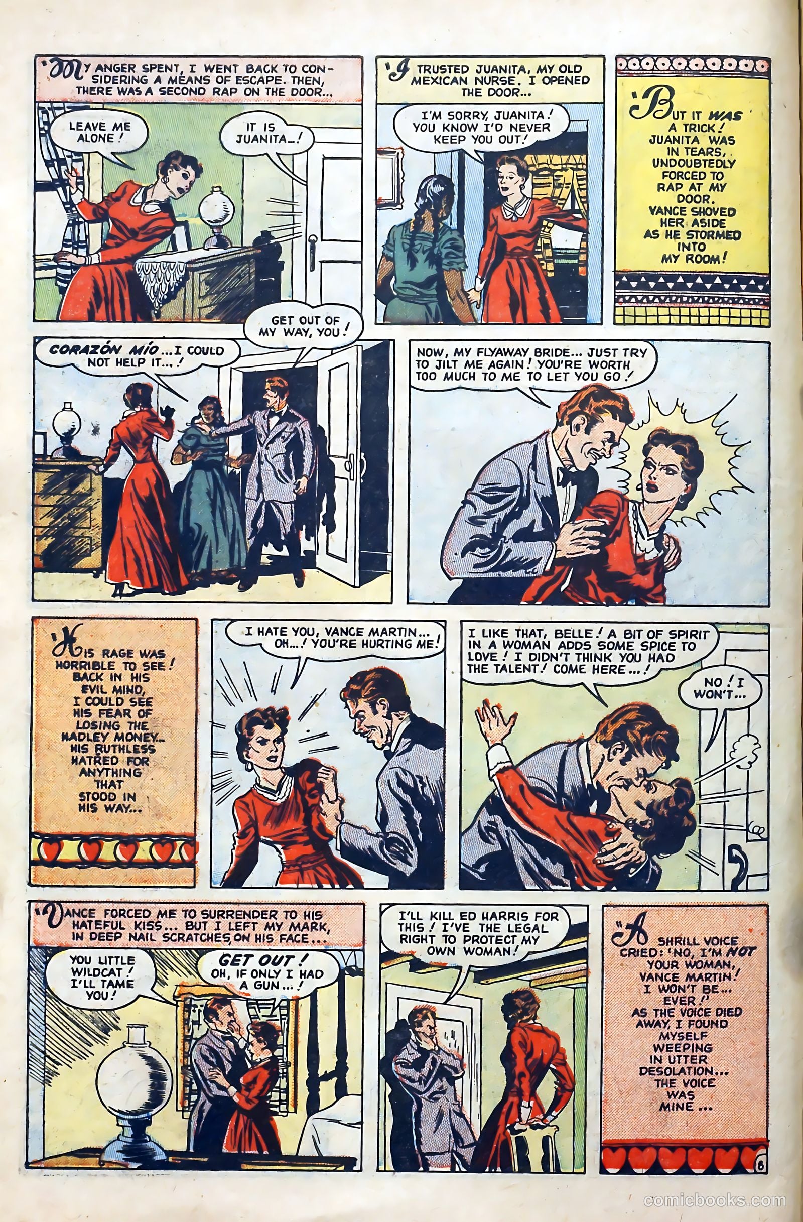 Western Hearts #5 (1950) — page 10 of 36