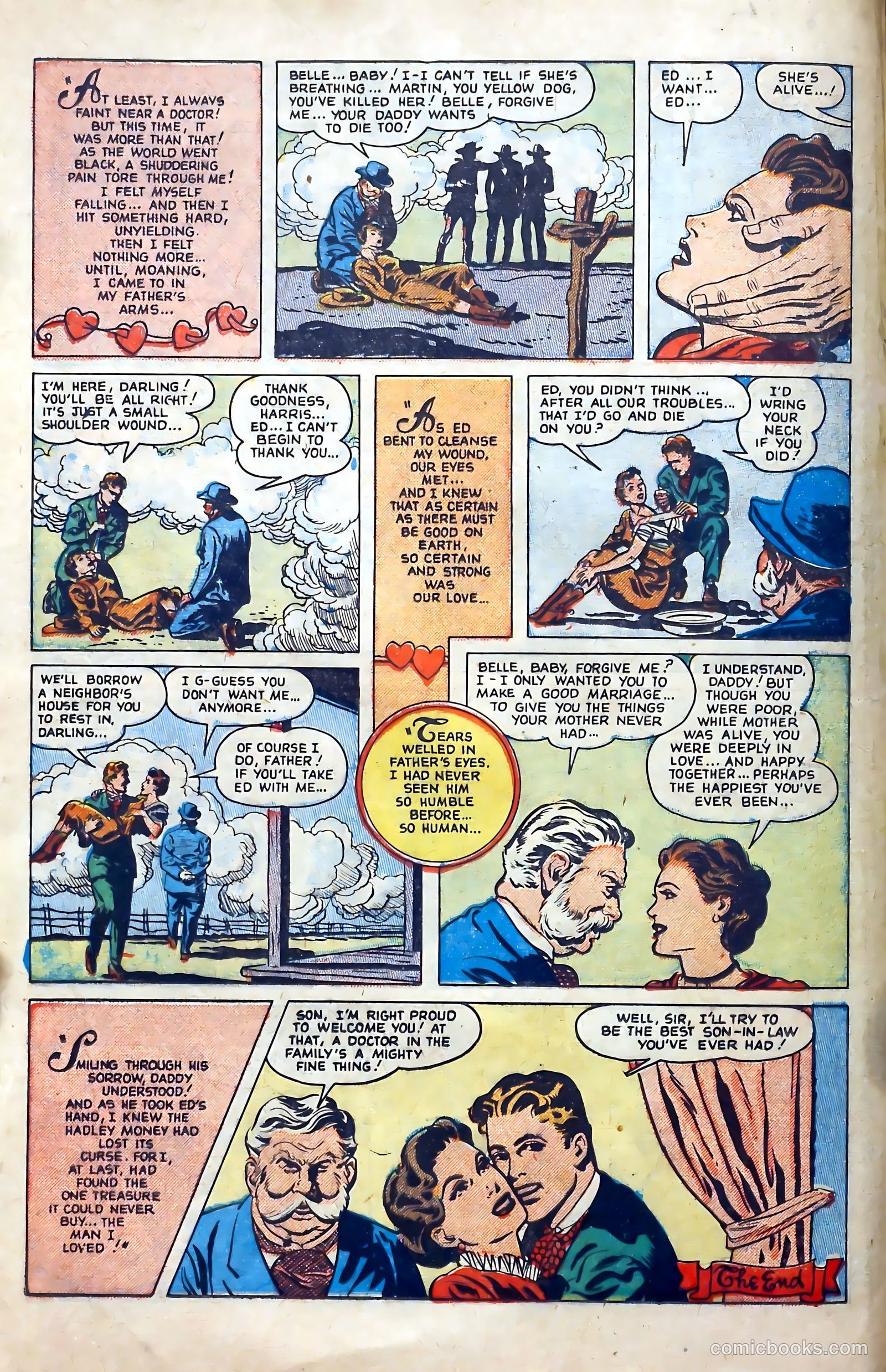 Western Hearts #5 (1950) — page 12 of 36