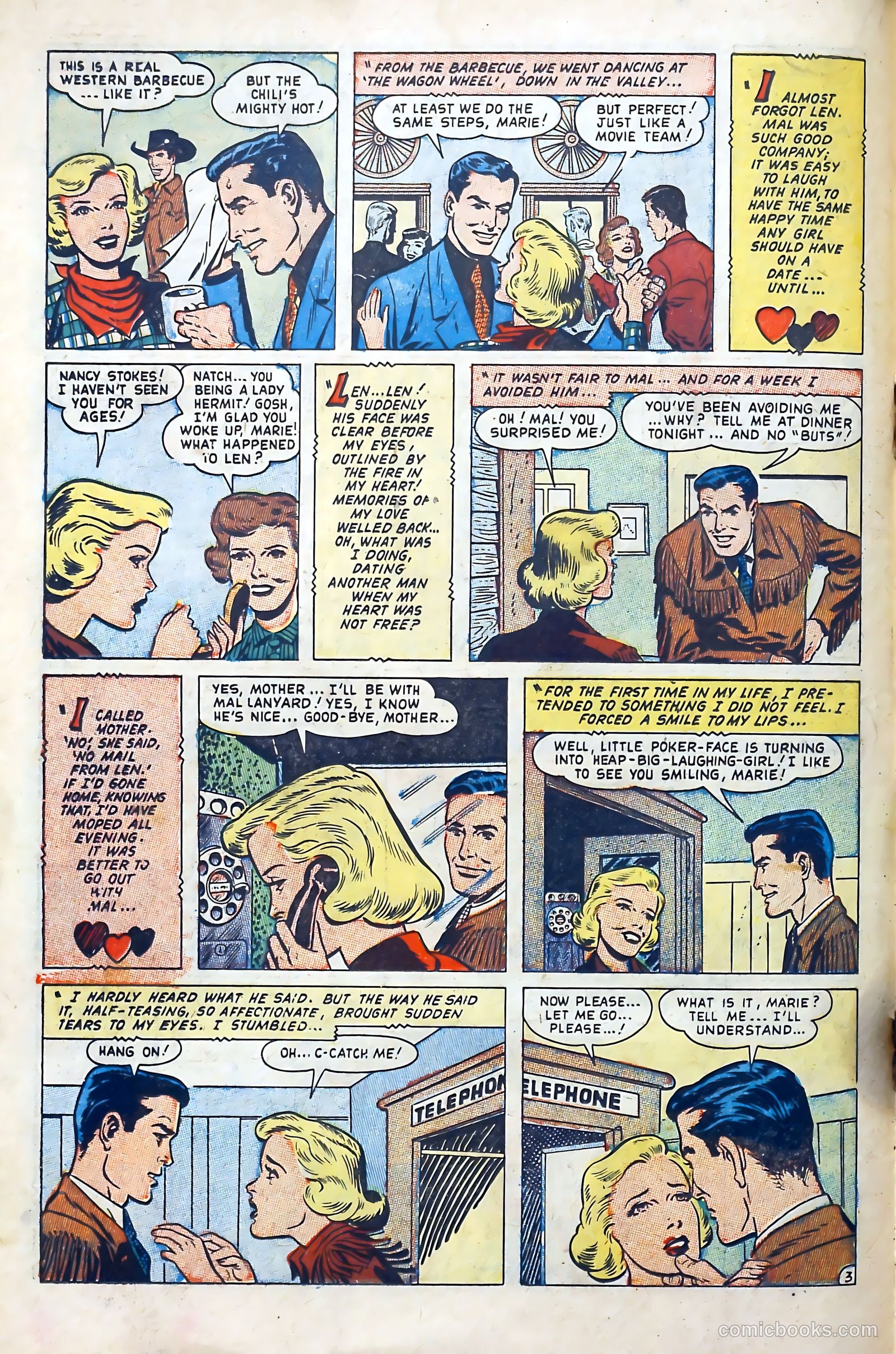 Western Hearts #5 (1950) — page 18 of 36