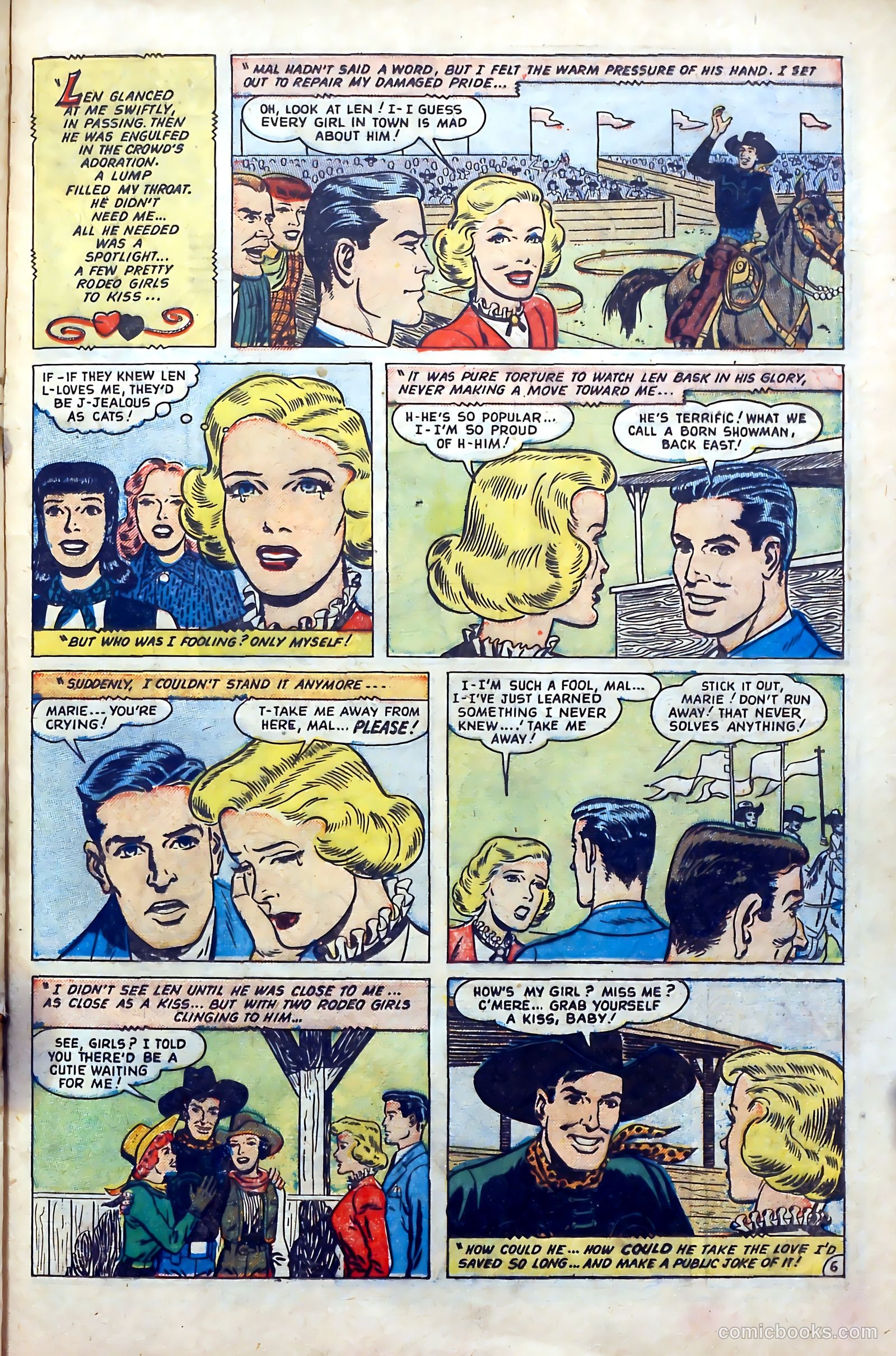 Western Hearts #5 (1950) — page 21 of 36