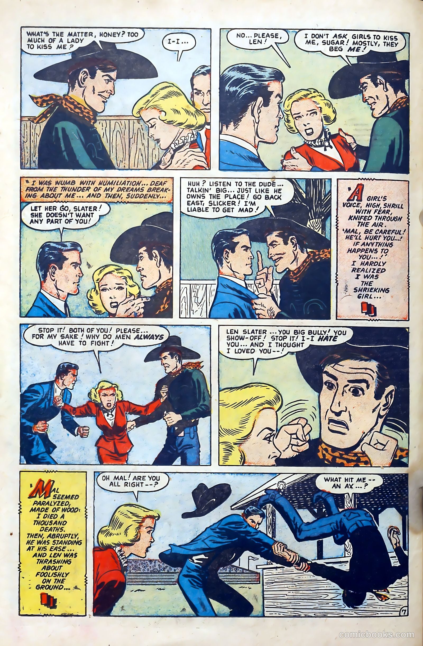 Western Hearts #5 (1950) — page 22 of 36