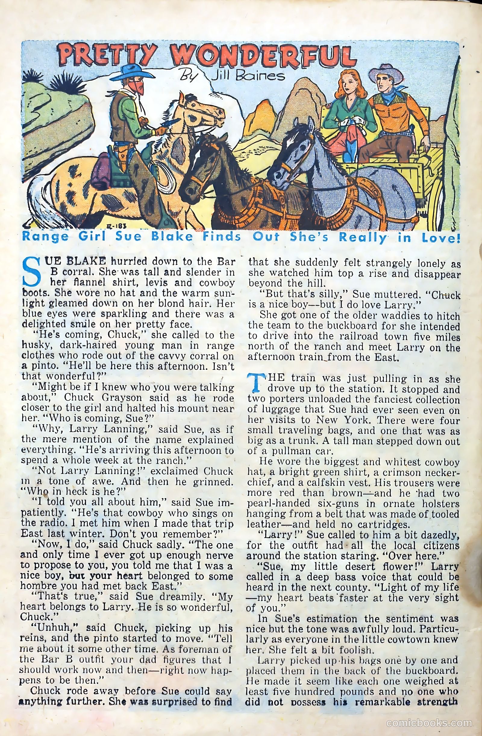 Western Hearts #5 (1950) — page 24 of 36