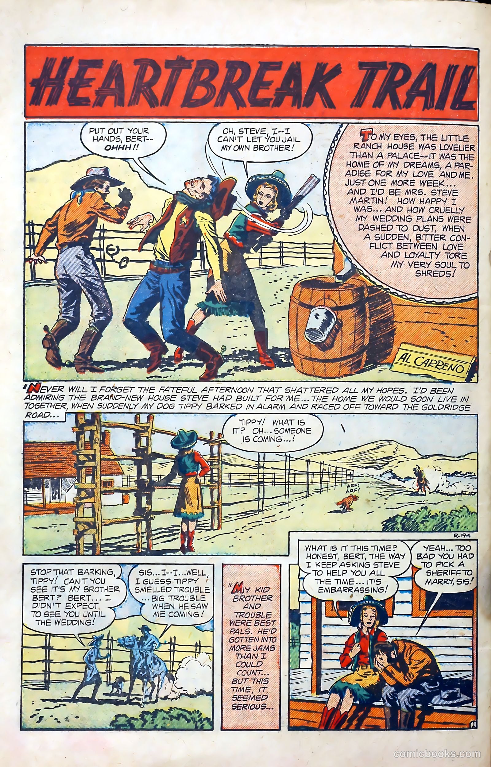 Western Hearts #5 (1950) — page 26 of 36