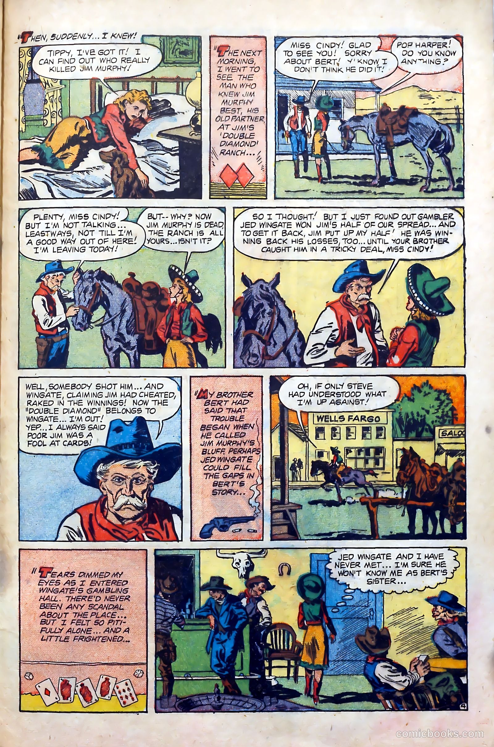 Western Hearts #5 (1950) — page 29 of 36