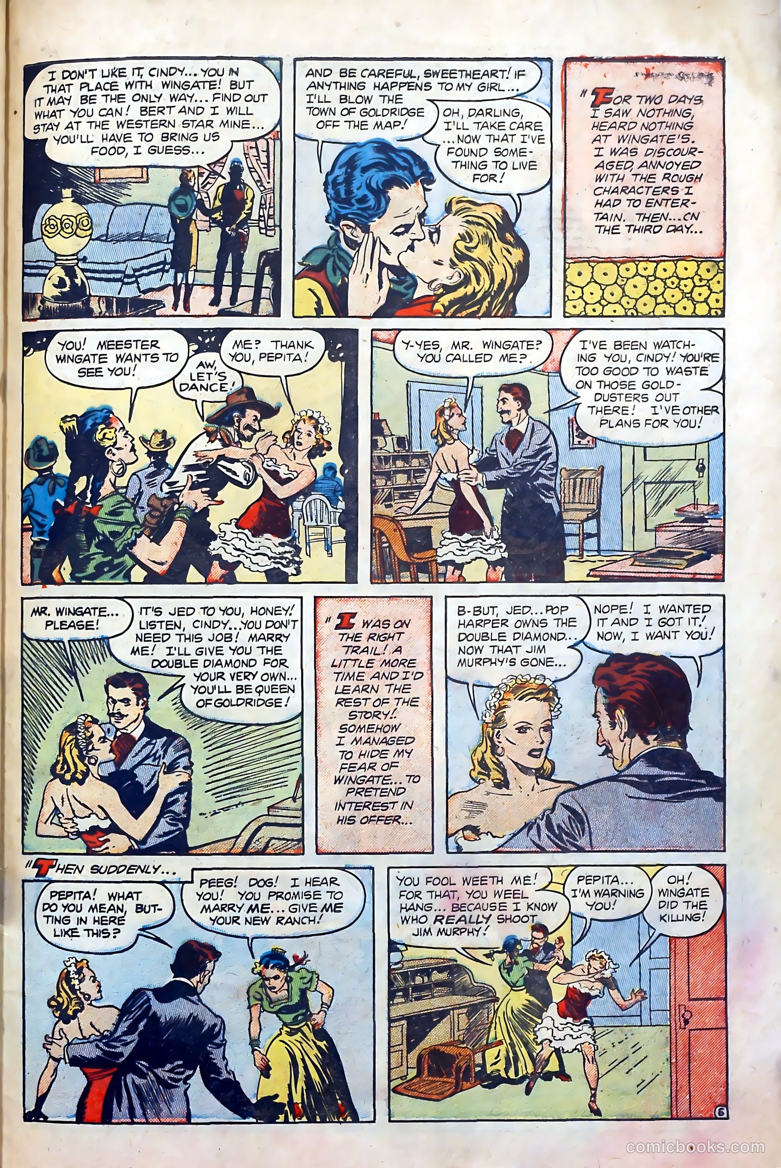 Western Hearts #5 (1950) — page 31 of 36