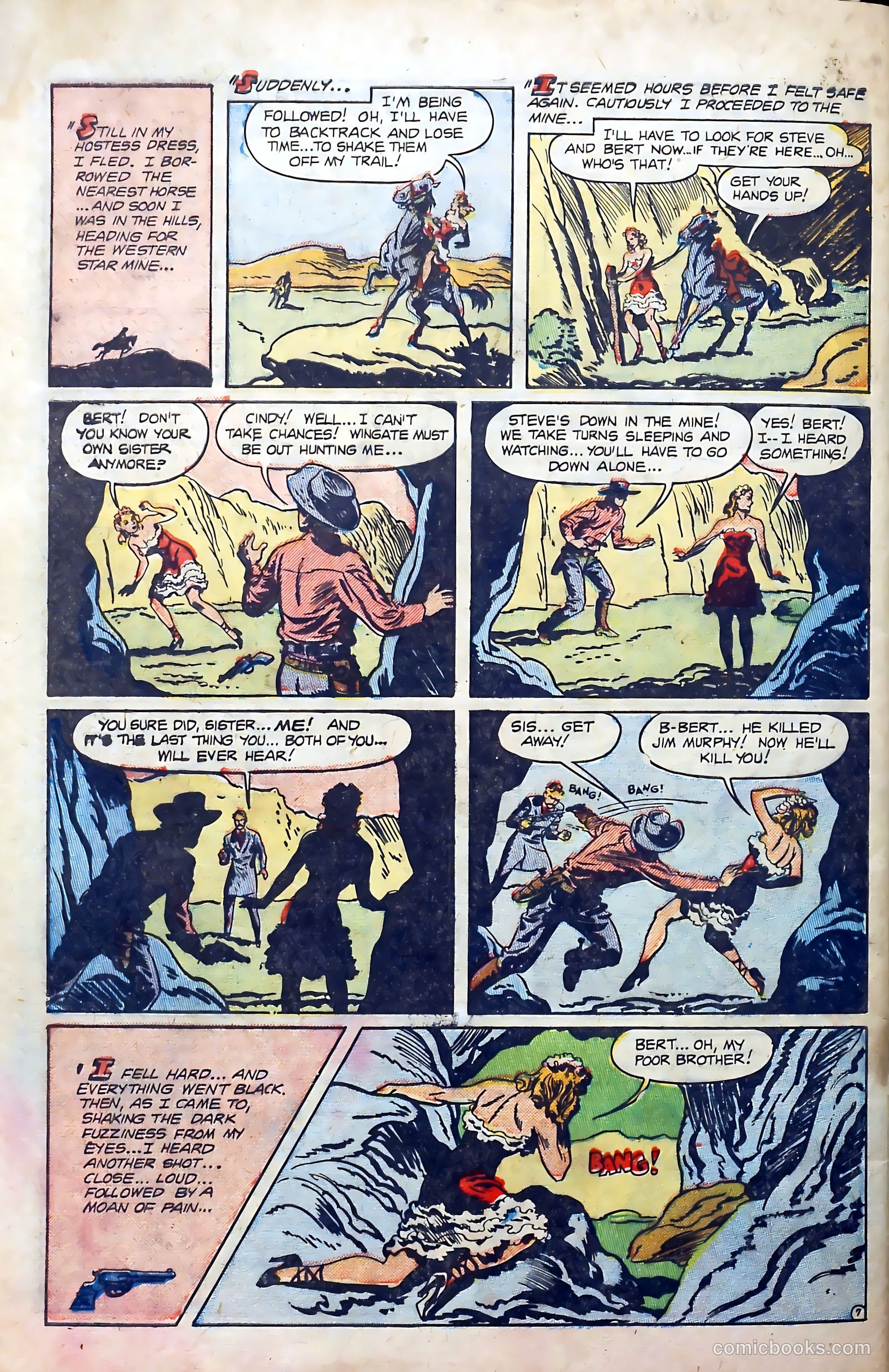 Western Hearts #5 (1950) — page 32 of 36