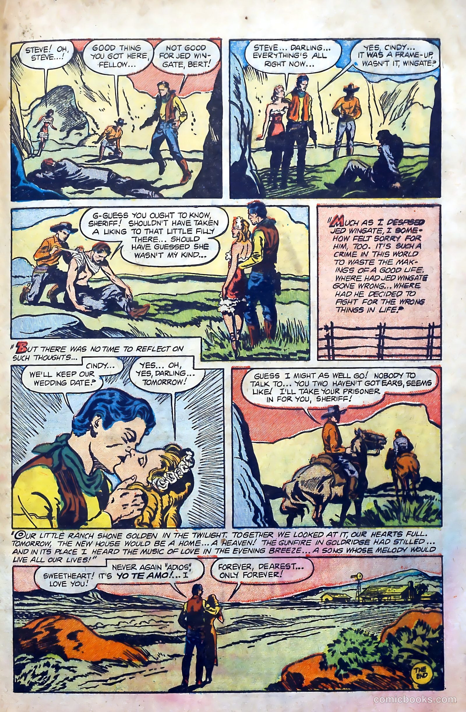 Western Hearts #5 (1950) — page 33 of 36