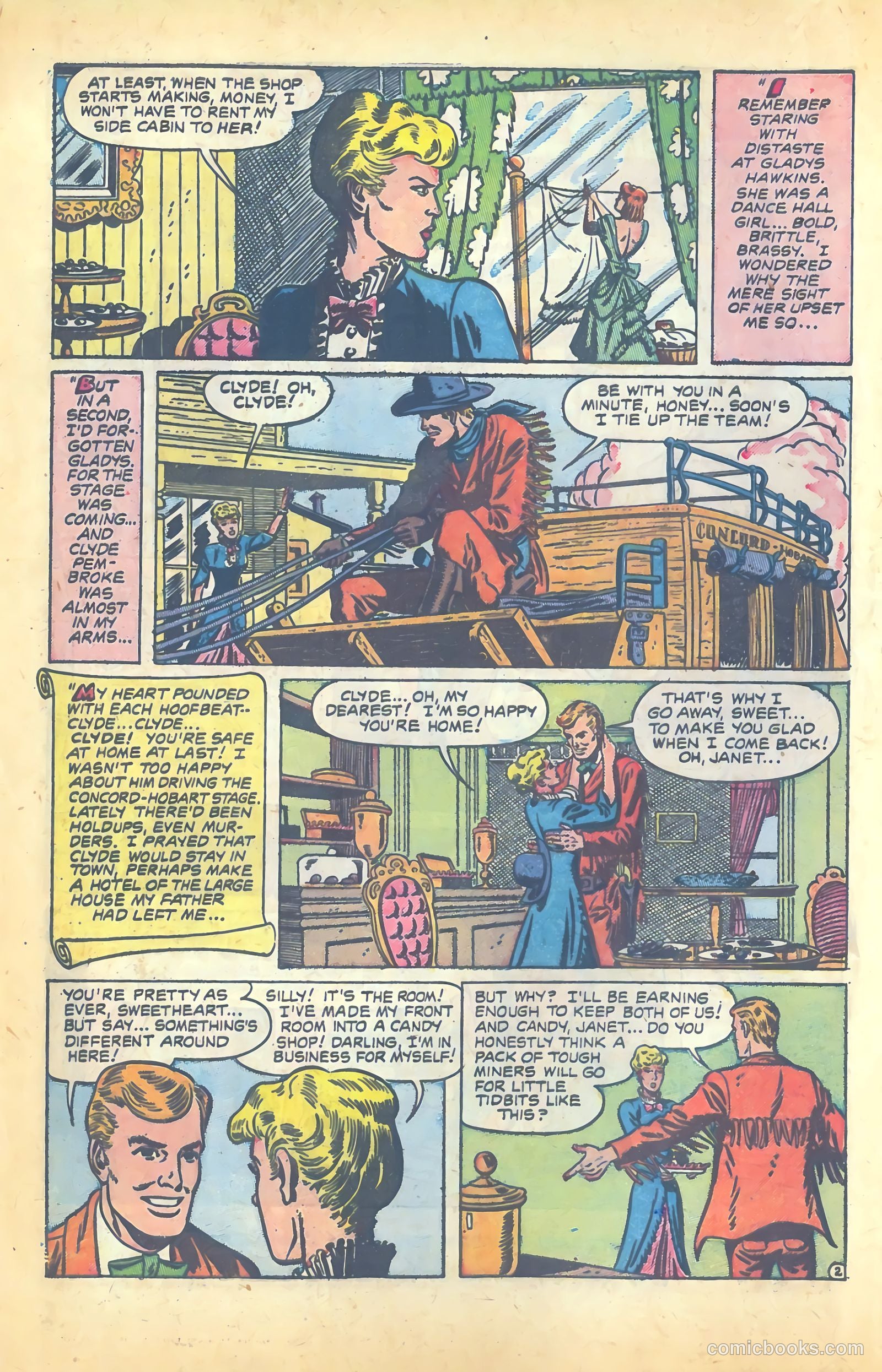 Western Hearts #6 (1951) — page 4 of 36