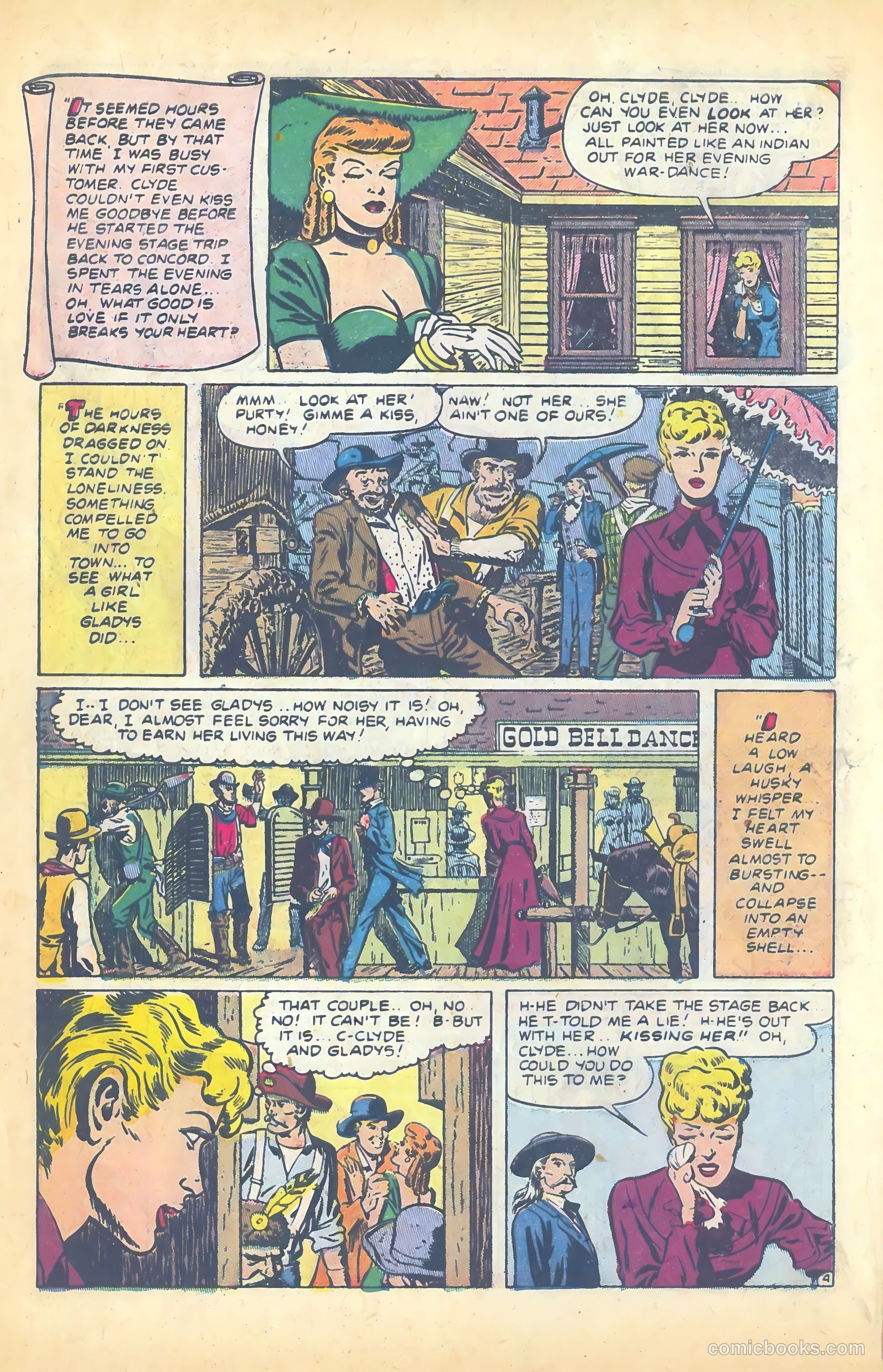 Western Hearts #6 (1951) — page 6 of 36