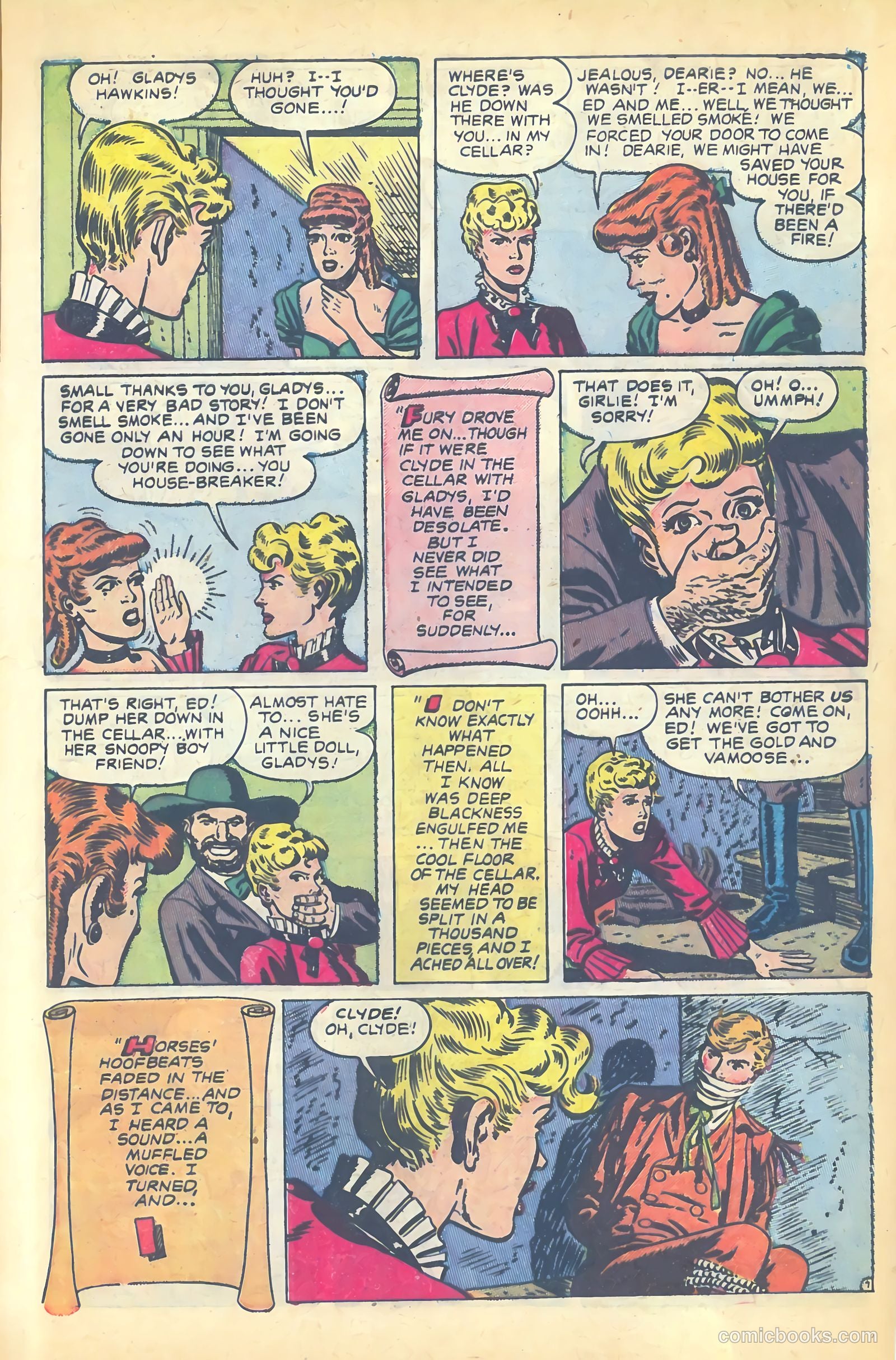 Western Hearts #6 (1951) — page 9 of 36