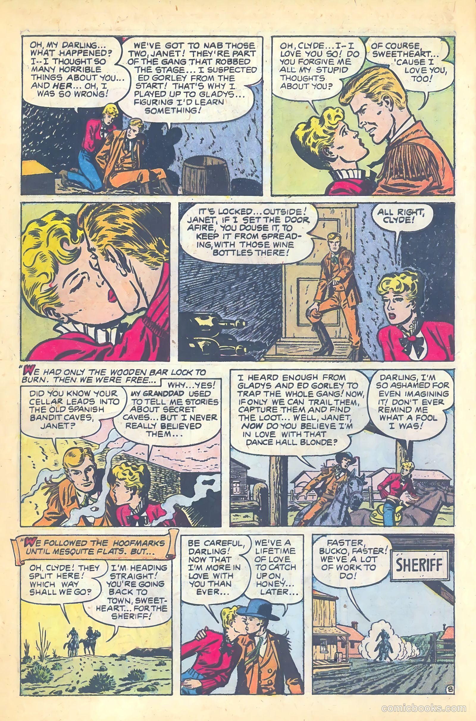 Western Hearts #6 (1951) — page 10 of 36