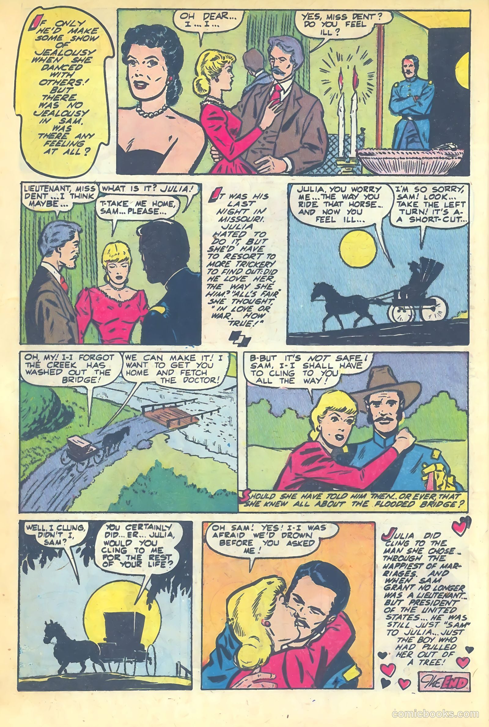 Western Hearts #6 (1951) — page 16 of 36