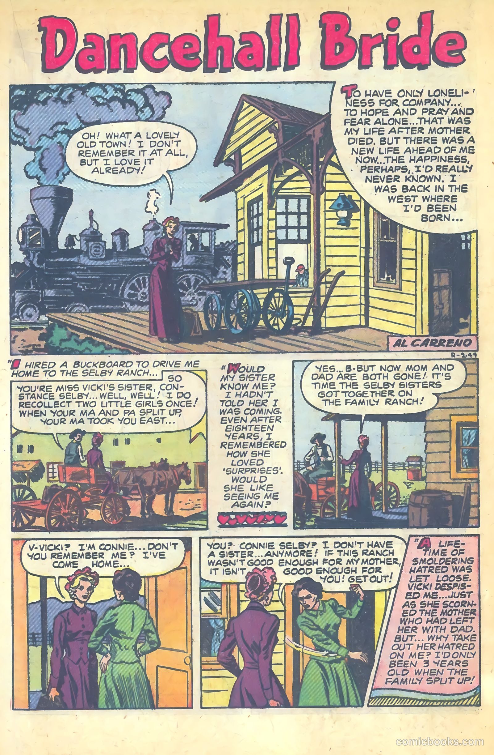Western Hearts #6 (1951) — page 17 of 36