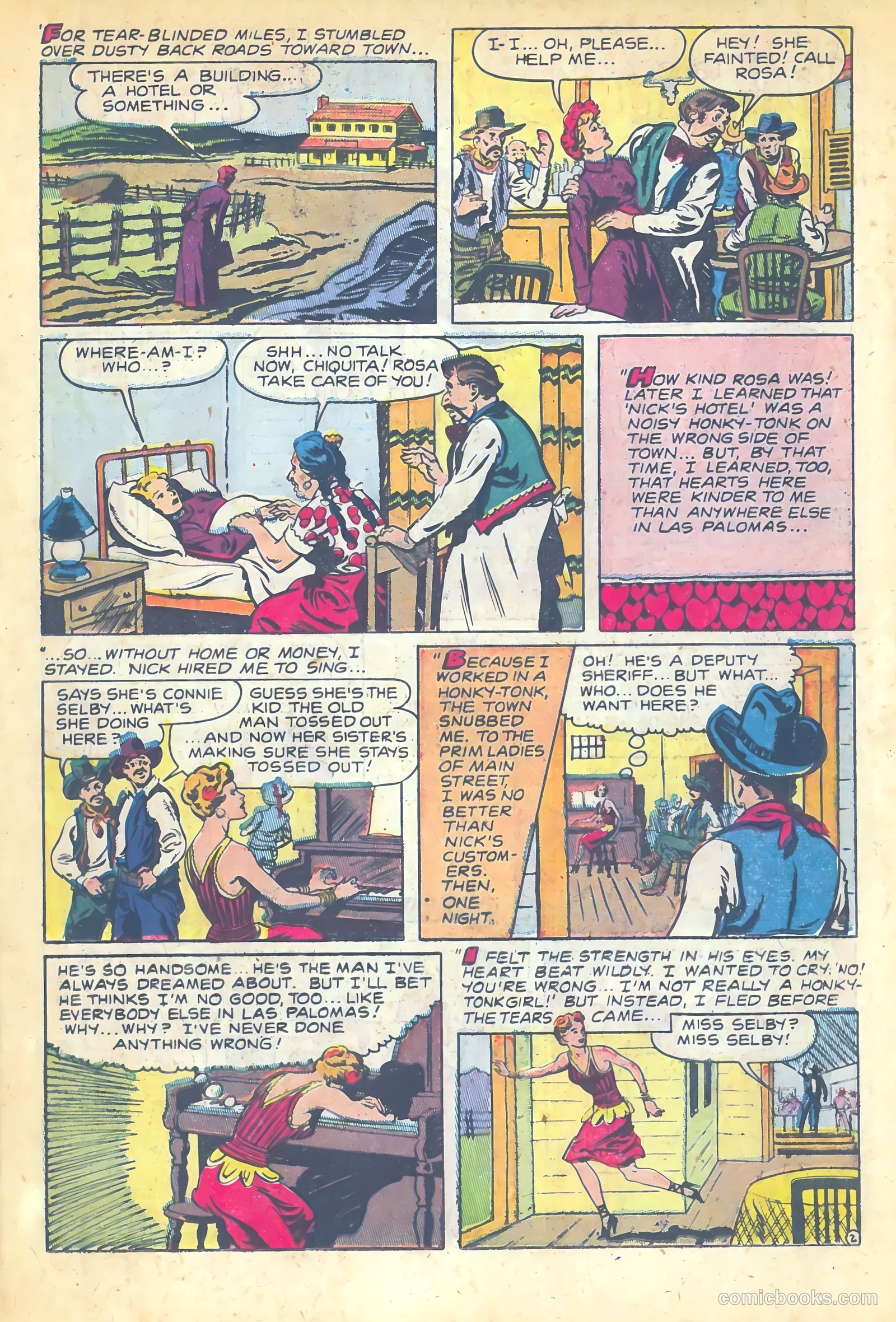 Western Hearts #6 (1951) — page 18 of 36