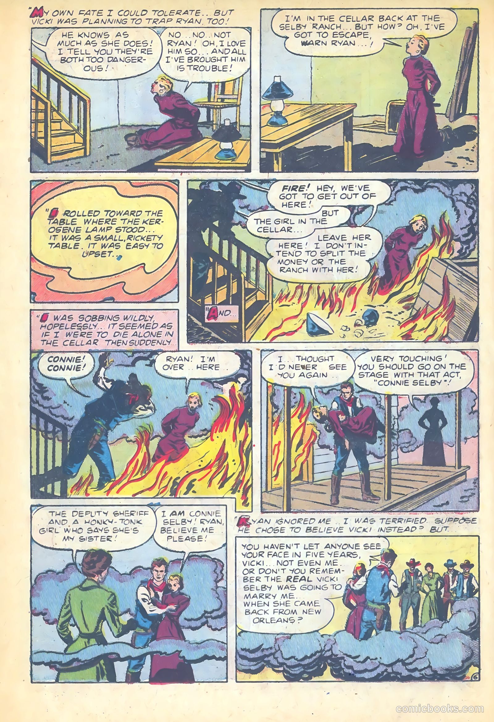Western Hearts #6 (1951) — page 22 of 36